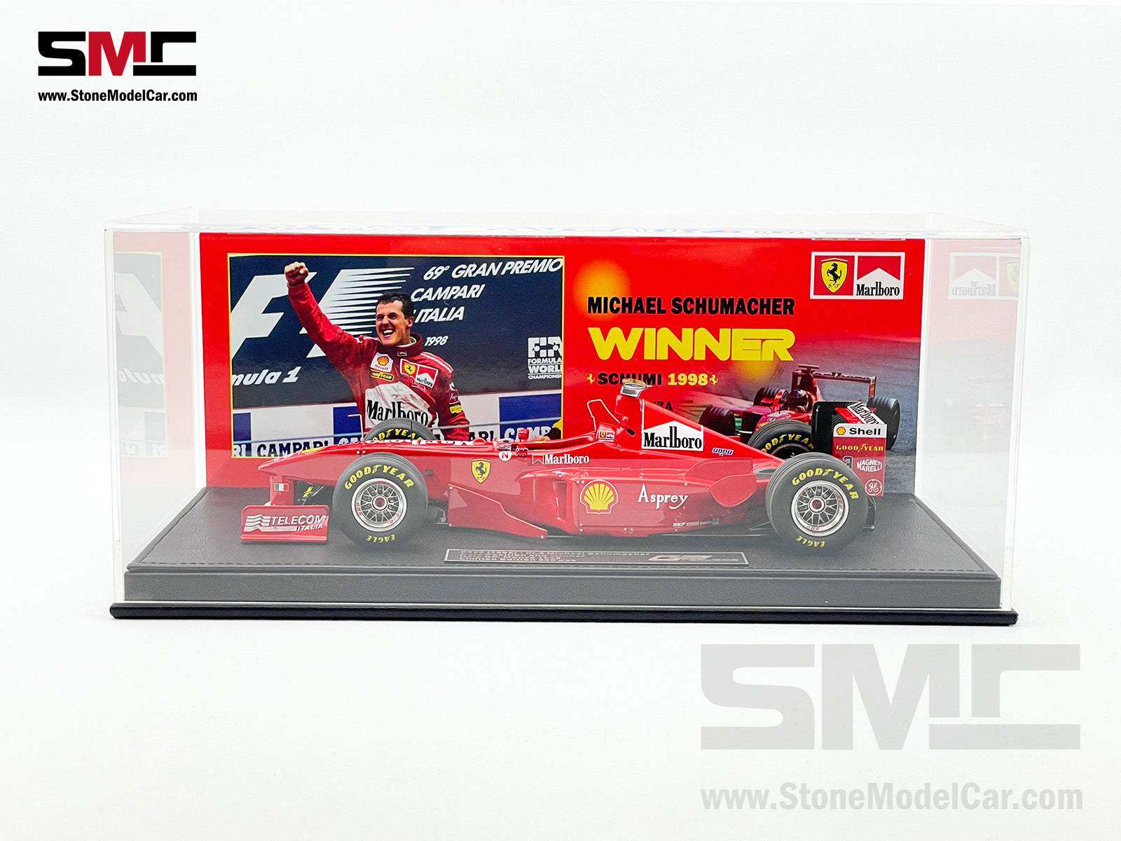 Ferrari F1 F300 #3 Michael Schumacher Italy Monza GP Winner 1998 1:18 GP  REPLICAS with Decal