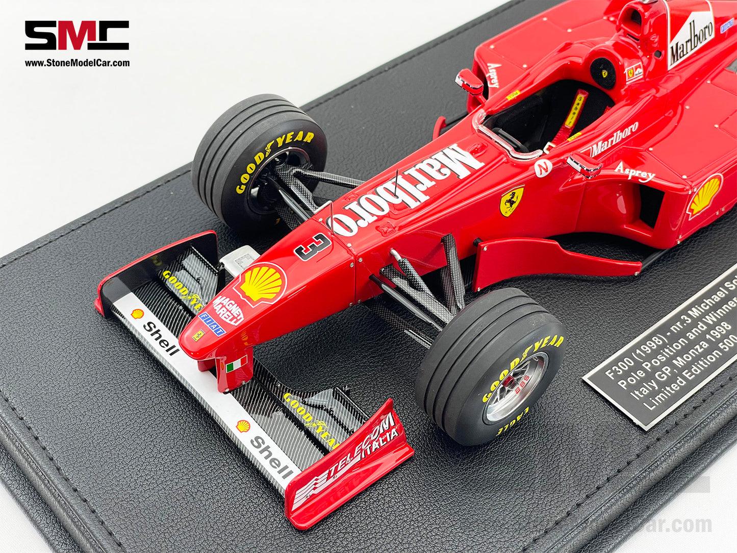 Ferrari F1 F300 #3 Michael Schumacher Italy Monza GP Winner 1998 1:18 GP REPLICAS with Decal