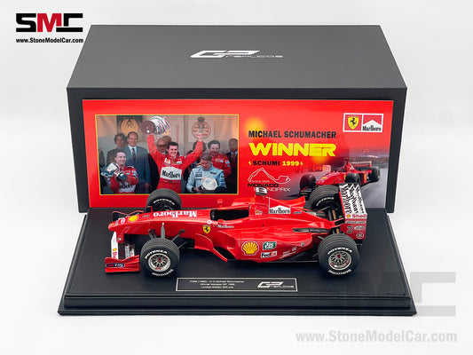 Ferrari F1 F399 #3 Michael Schumacher Monaco GP Winner 1999 1:18 GP REPLICAS with Decal