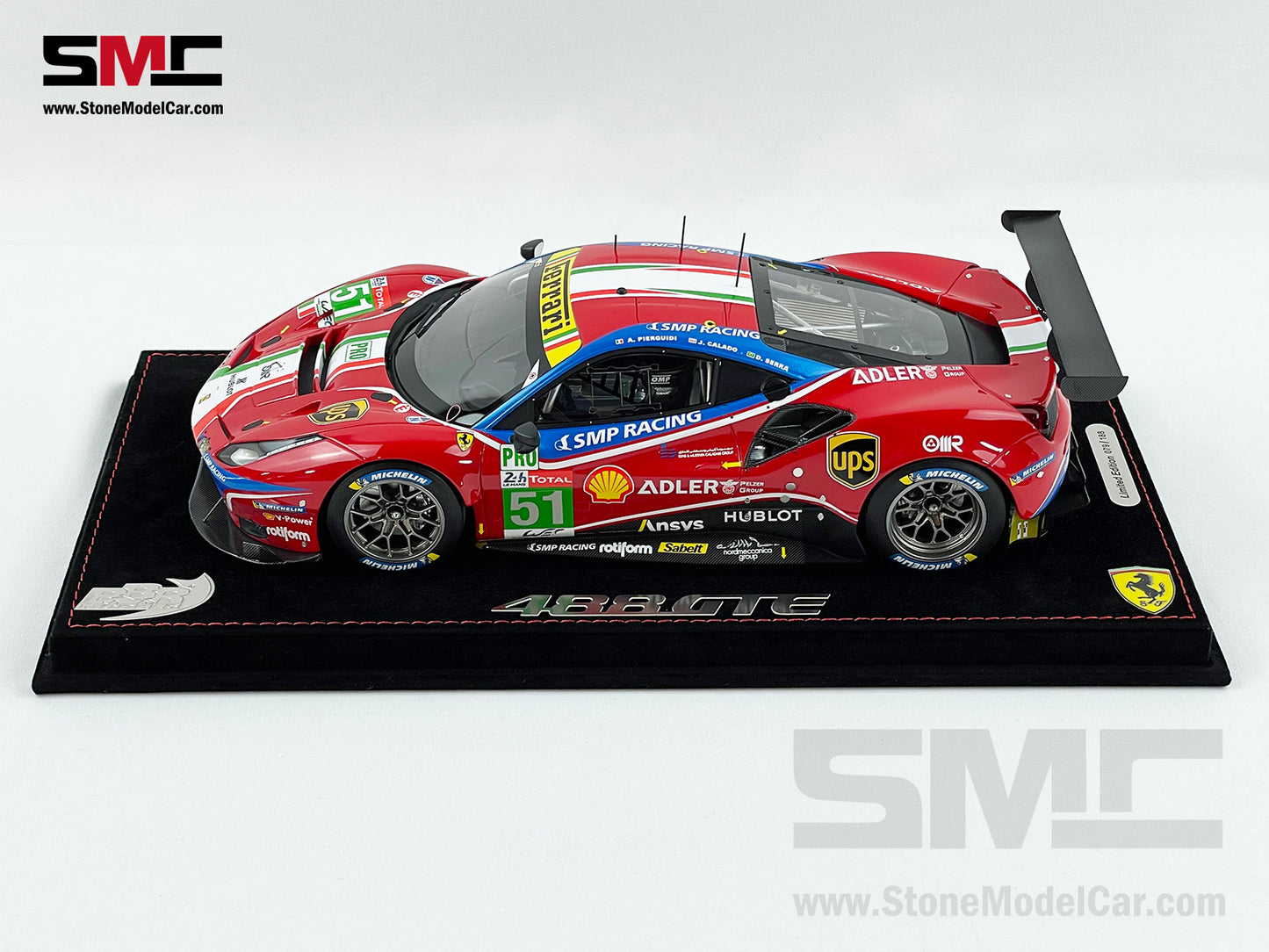 BBR 1:18 Ferrari 488 LM GTE PRO Team AF Corse #51 24H Le Mans 2020 Limited 188