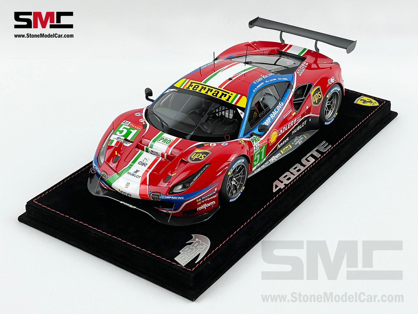 BBR 1:18 Ferrari 488 LM GTE PRO Team AF Corse #51 24H Le Mans 2020 Limited 188