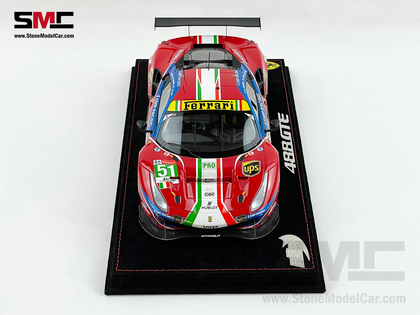 BBR 1:18 Ferrari 488 LM GTE PRO Team AF Corse #51 24H Le Mans 2020 Limited 188