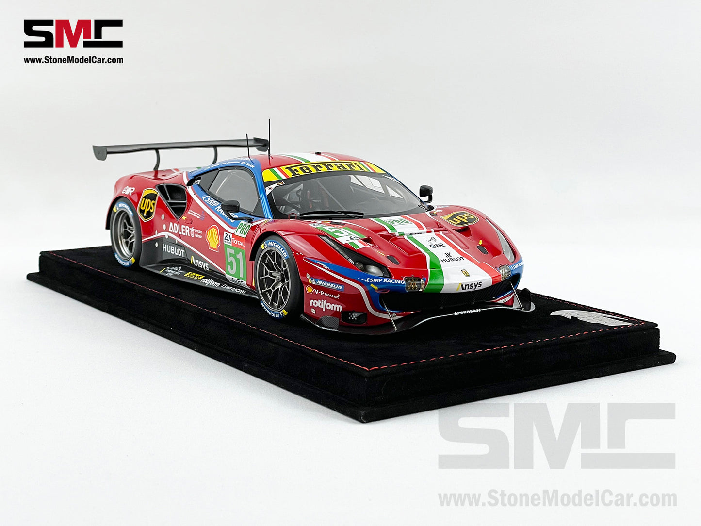 BBR 1:18 Ferrari 488 LM GTE PRO Team AF Corse #51 24H Le Mans 2020 Limited 188