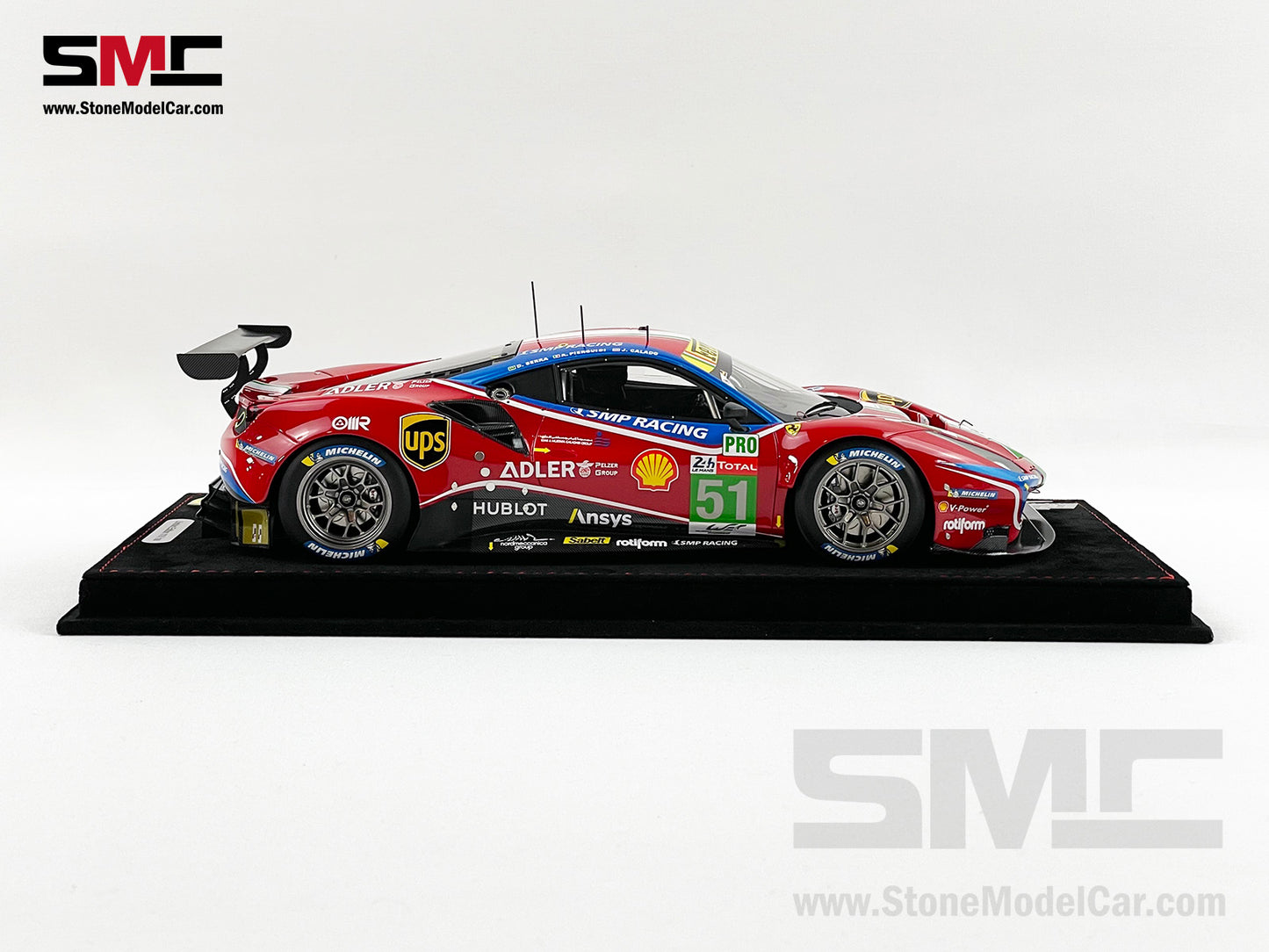 BBR 1:18 Ferrari 488 LM GTE PRO Team AF Corse #51 24H Le Mans 2020 Limited 188