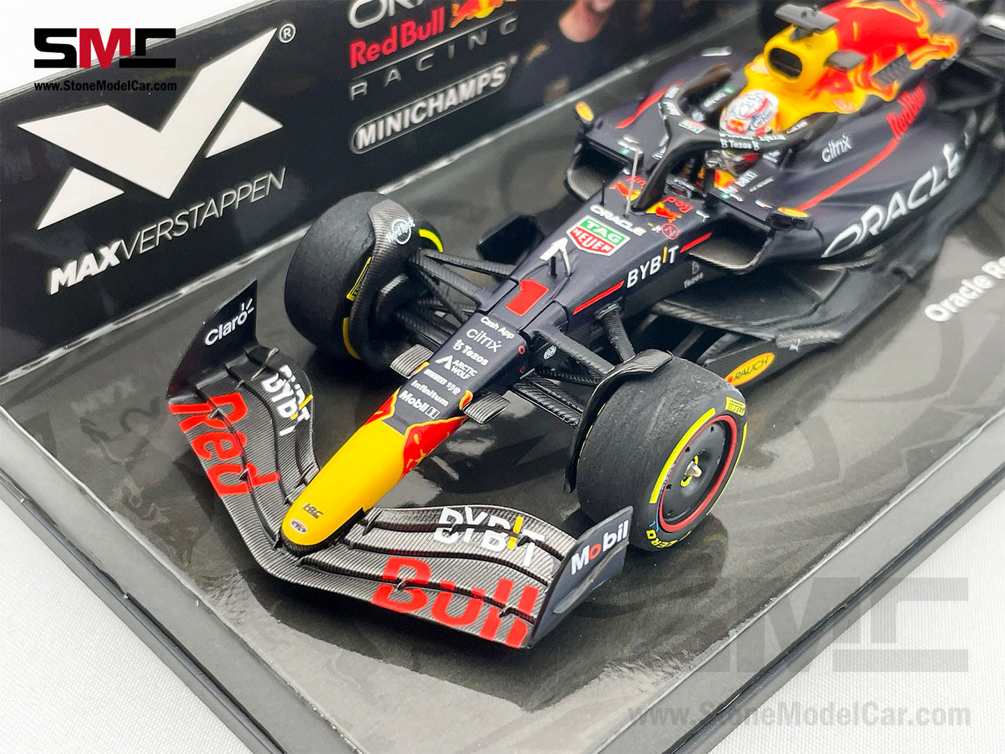 2022 F1 World Champion #1 Max Verstappen Red Bull RB18 US GP 1:43 MINICHAMPS