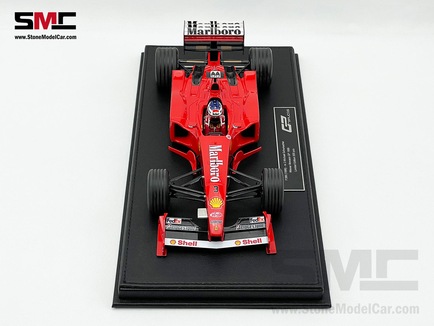 Ferrari F1 F399 #3 Michael Schumacher Monaco GP Winner 1999 1:18 GP REPLICAS with Driver & Decal