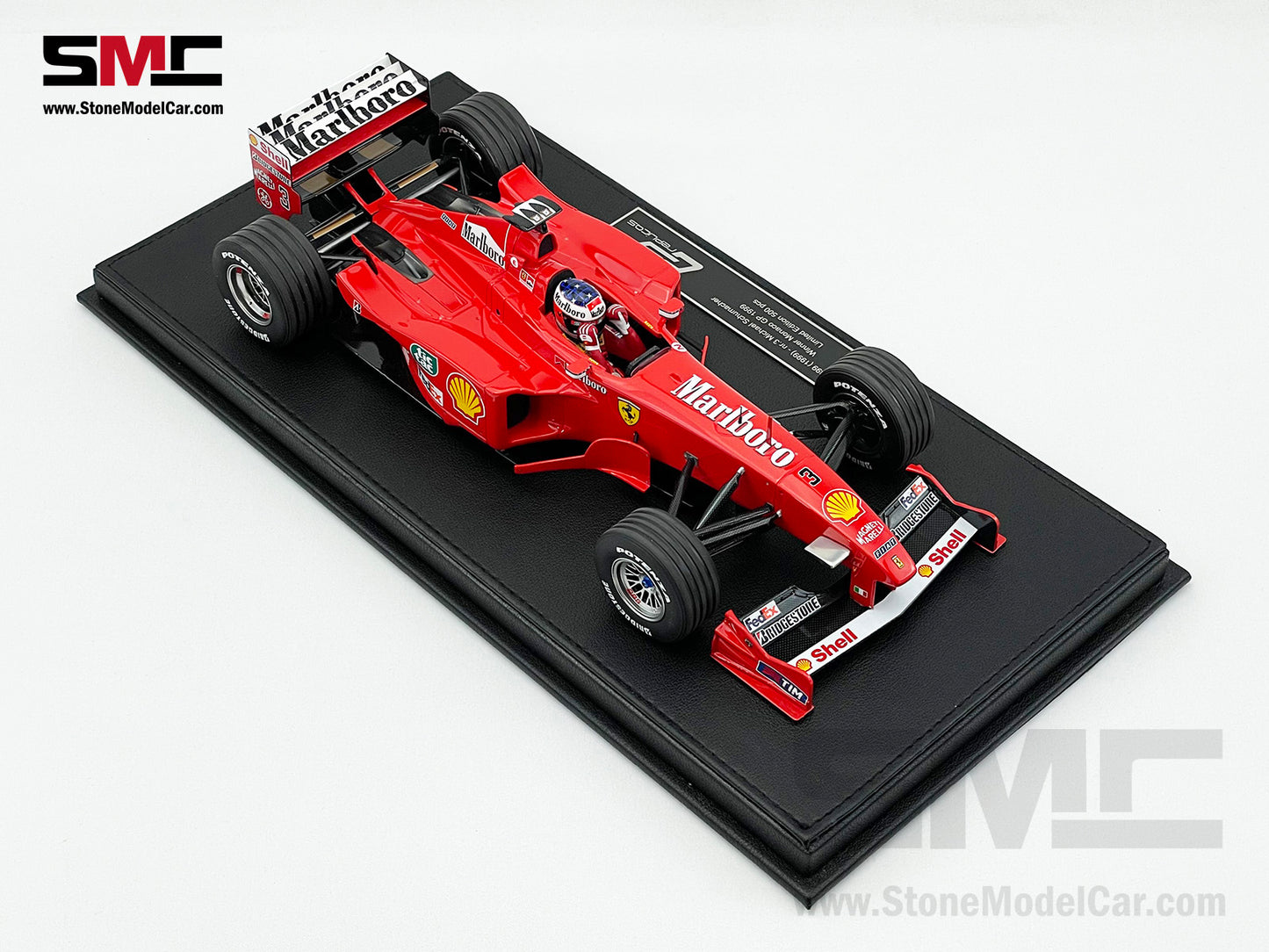 Ferrari F1 F399 #3 Michael Schumacher Monaco GP Winner 1999 1:18 GP REPLICAS with Driver & Decal