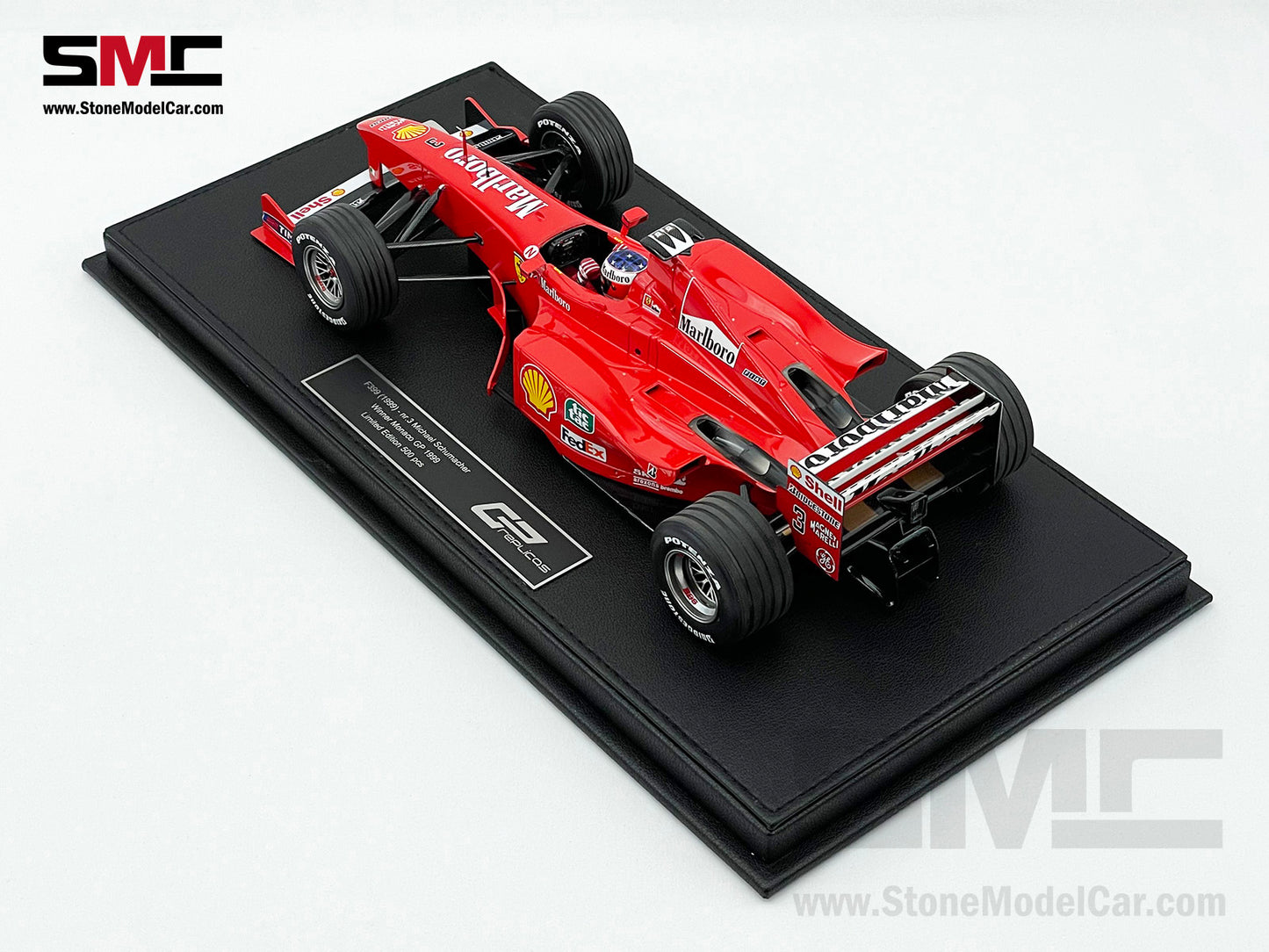 Ferrari F1 F399 #3 Michael Schumacher Monaco GP Winner 1999 1:18 GP REPLICAS with Driver & Decal