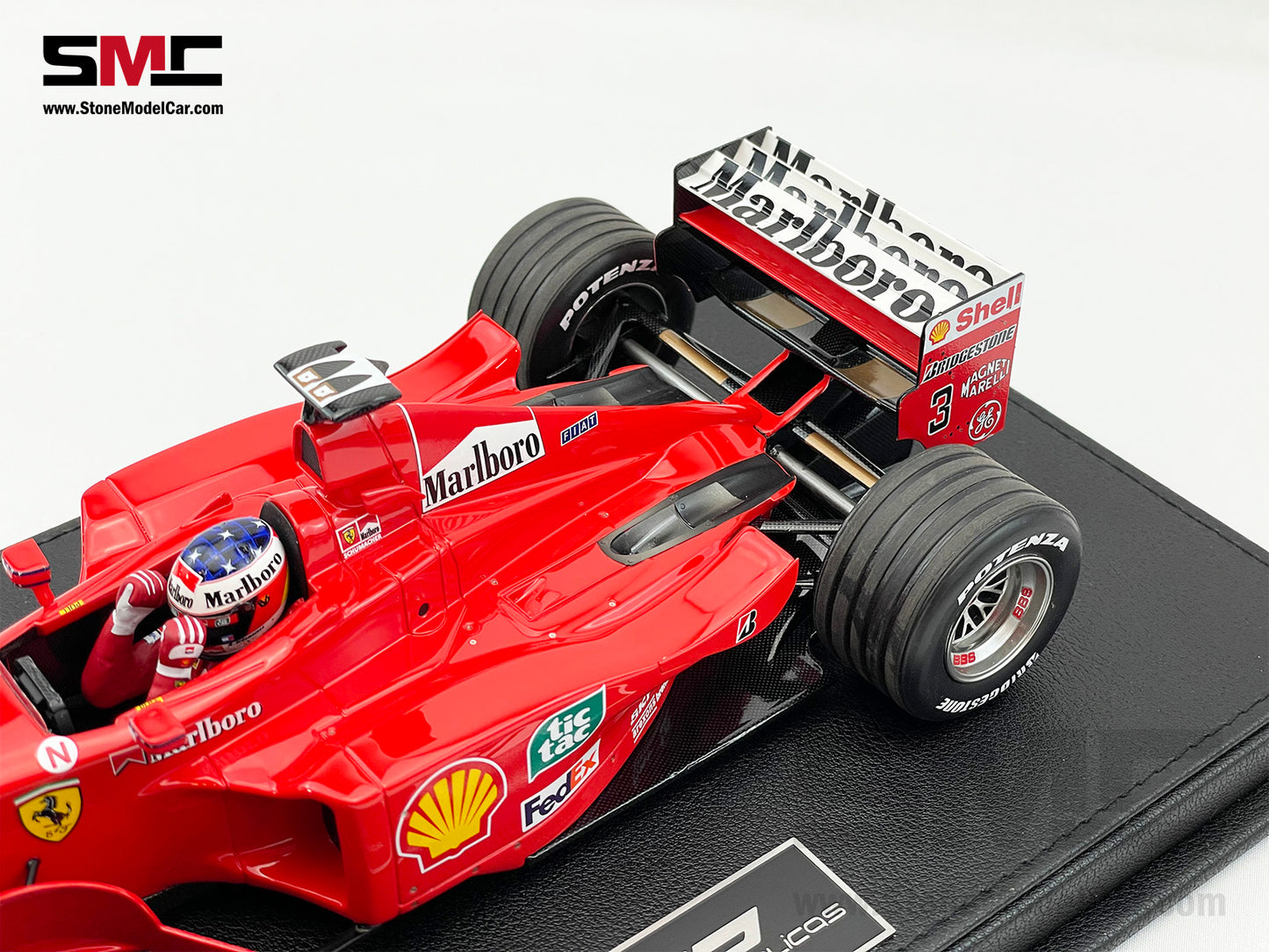 Ferrari F1 F399 #3 Michael Schumacher Monaco GP Winner 1999 1:18 GP REPLICAS with Driver & Decal