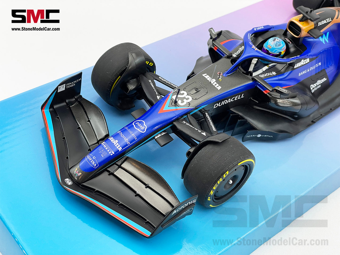 Williams F1 FW44 #23 Alexander Albon Miami GP 2022 1:18 MINICHAMPS
