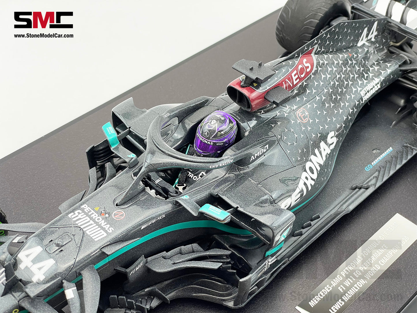 2020 7x World Champion Mercedes F1 W11 #44 Lewis Hamilton Turkey GP 1:12 MINICHAMPS