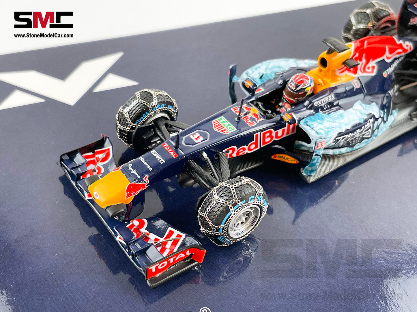 Red Bull F1 RB7 #33 Max Sneeuw Snow Demonstratie Run 2016 1:43 MINICHAMPS