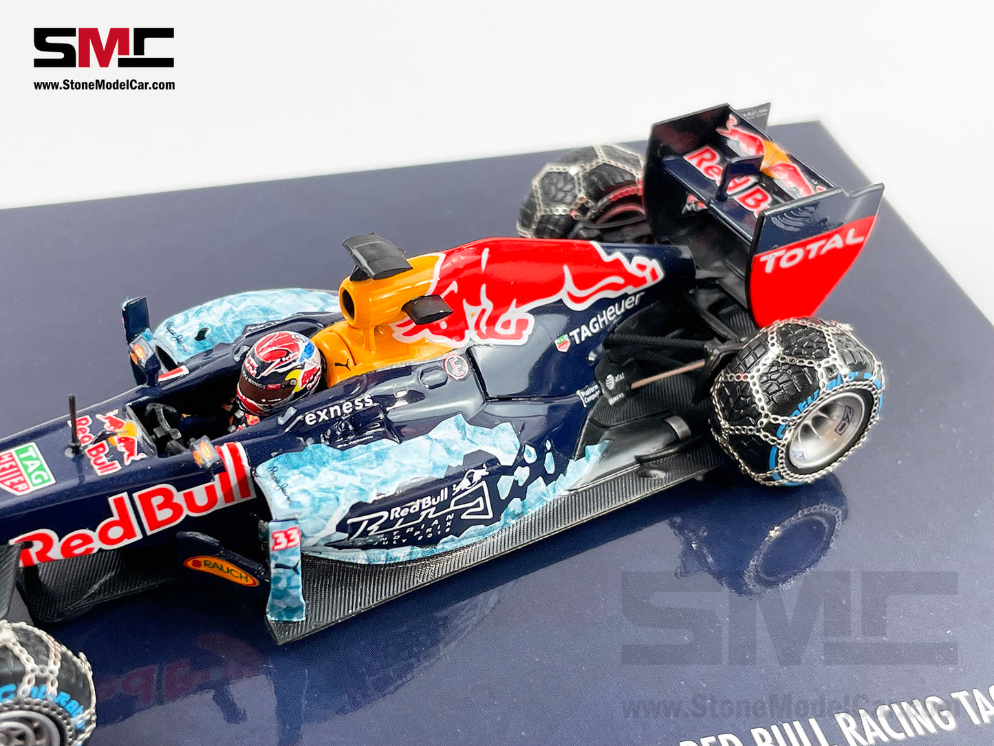 Red Bull F1 RB7 #33 Max Sneeuw Snow Demonstratie Run 2016 1:43 MINICHAMPS