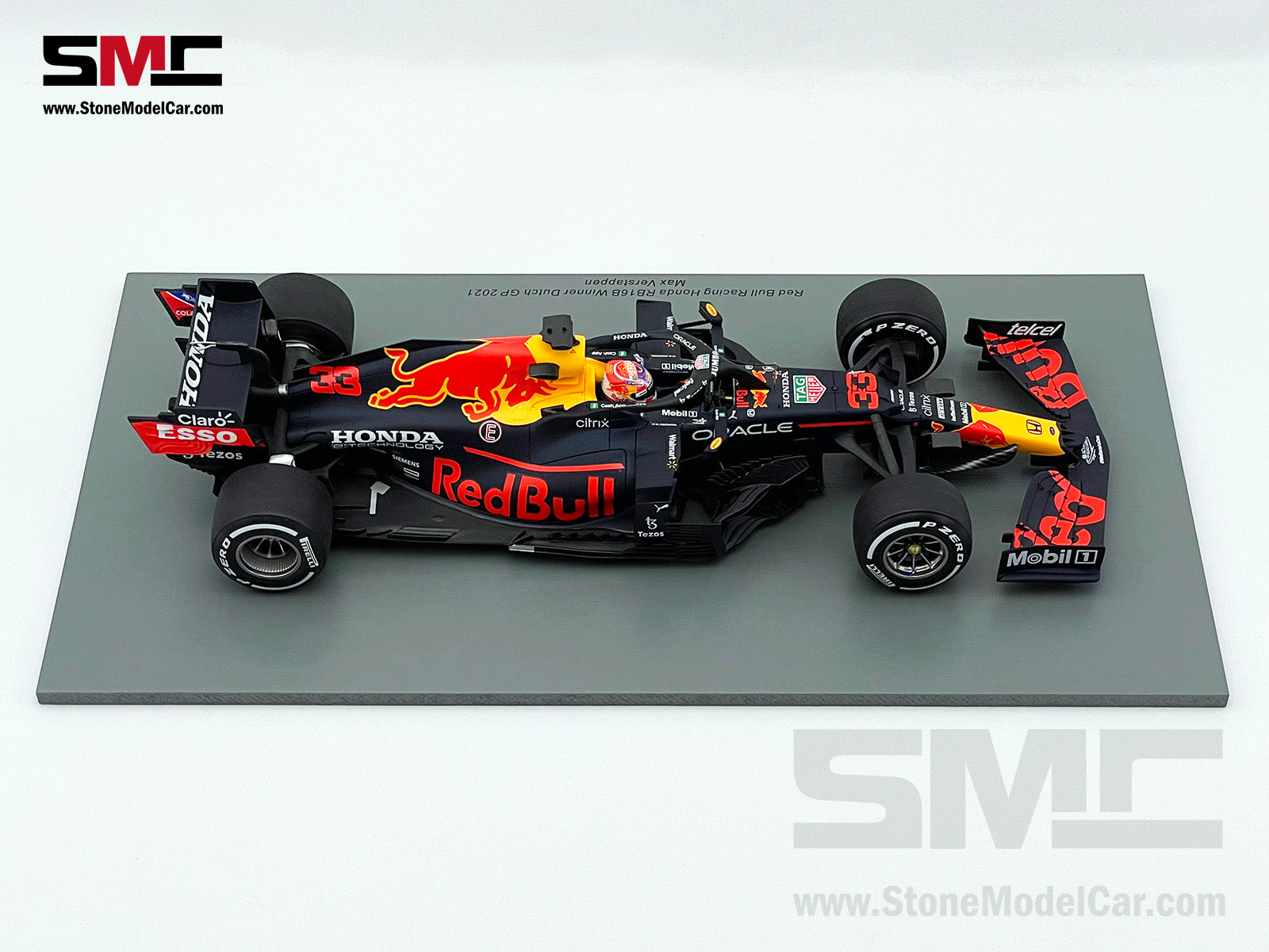 2021 Spark 1:18 Red Bull F1 RB16B #33 Max Verstappen Dutch GP 