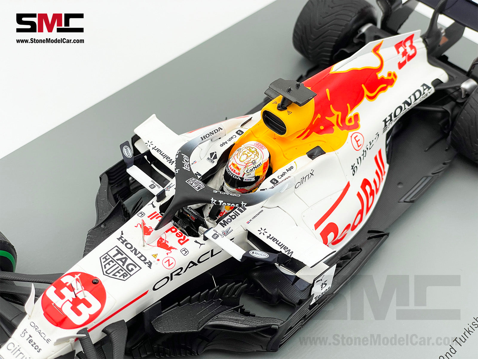 2021 World Champion Red Bull F1 RB16B #33 Max Verstappen Turkish GP Sp