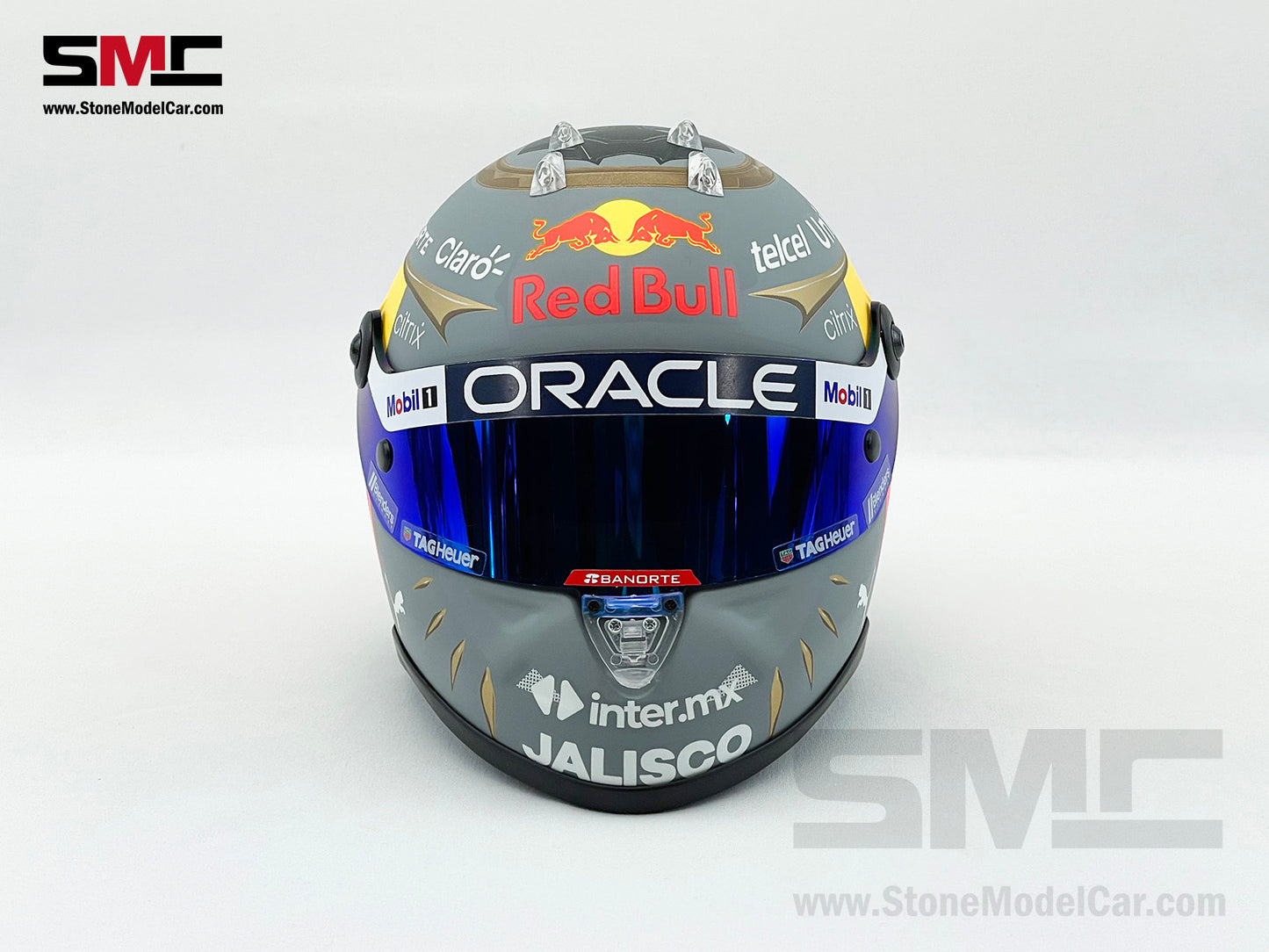 Red Bull F1 RB18 #11 Sergio Perez Brazil GP 2022 Schuberth 1:2 Helmet