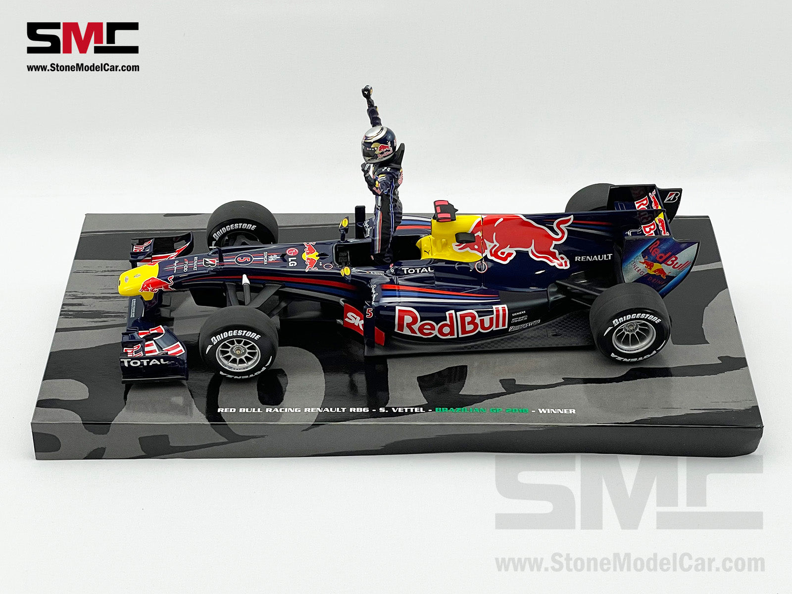 Used] 2010 1st World Champion Red Bull F1 RB6 #5 Sebastian Vettel 