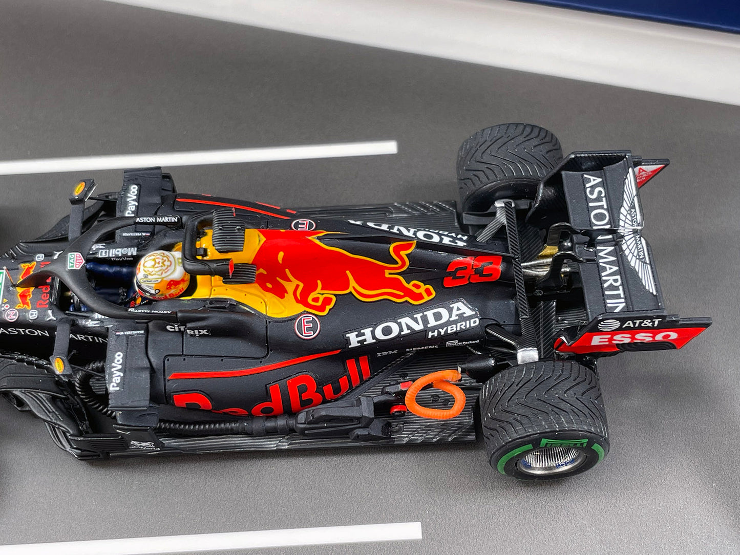 Red Bull F1 RB16 #33 Max Verstappen Hungary GP 2020 P2 1:43 Spark with Figure