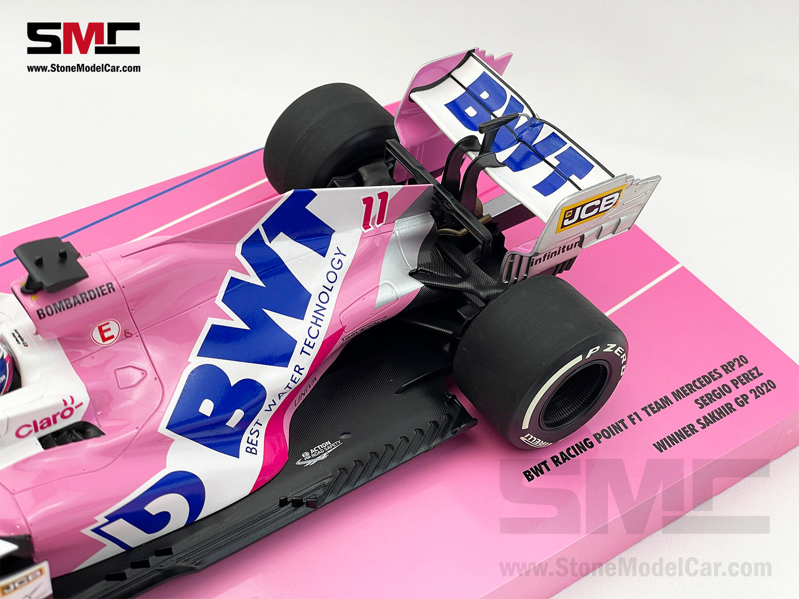 BWT Racing Point F1 RP20 #11 Sergio Perez Sakhir 2020 1st Career Win 1:18  MINICHAMPS