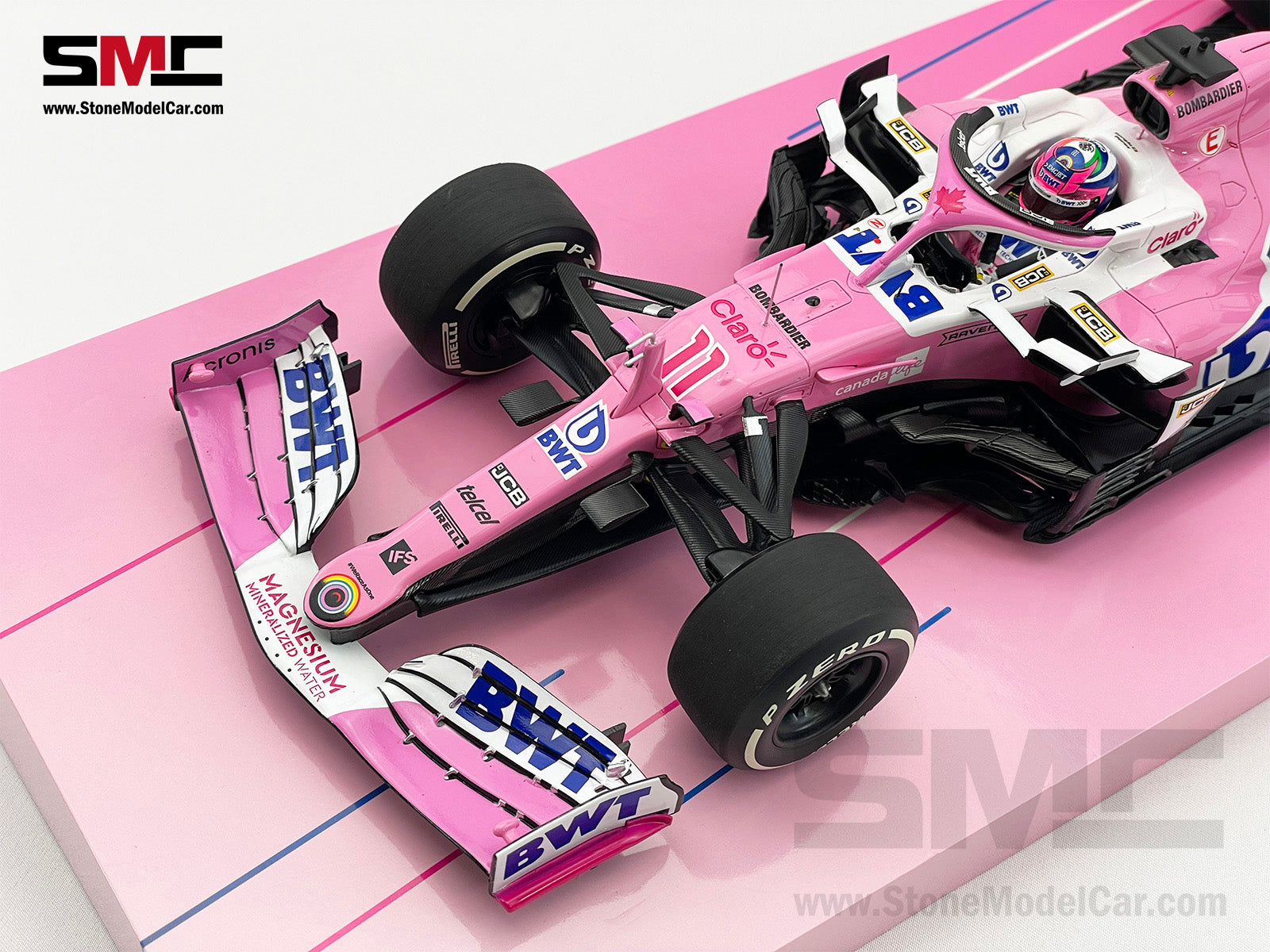 BWT Racing Point F1 RP20 #11 Sergio Perez Sakhir 2020 1st Career Win 1:18  MINICHAMPS