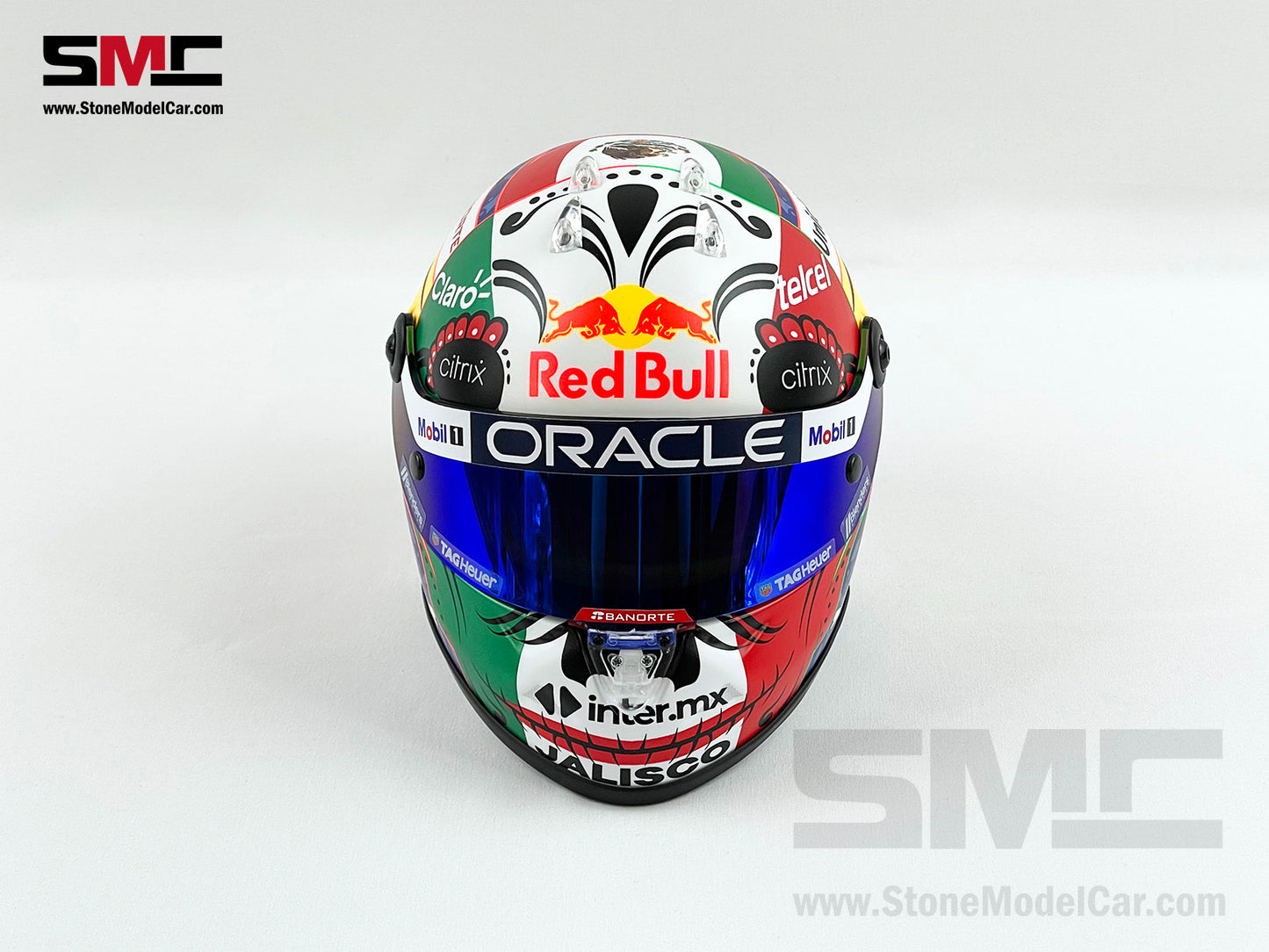 Red Bull F1 RB18 #11 Sergio Perez Mexico GP Podium 2022 Schuberth 1:2 Helmet