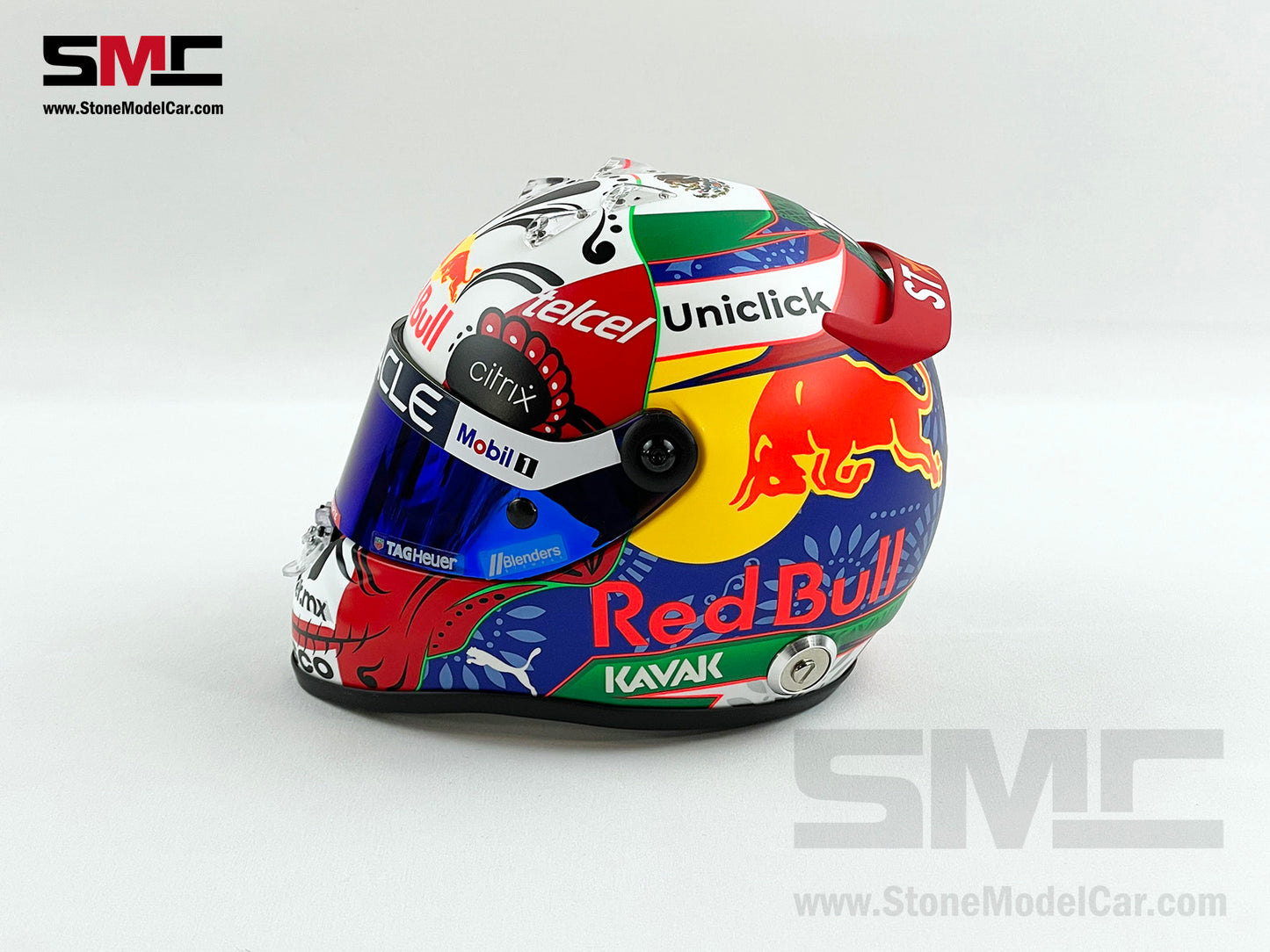 Red Bull F1 RB18 #11 Sergio Perez Mexico GP Podium 2022 Schuberth 1:2 Helmet