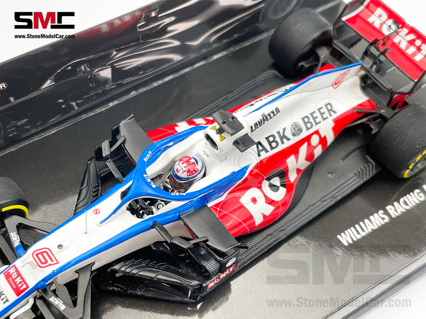 Williams F1 FW43 #6 Nicholas Latifi Launch Spec 2020 1:43 MINICHAMPS 417200006