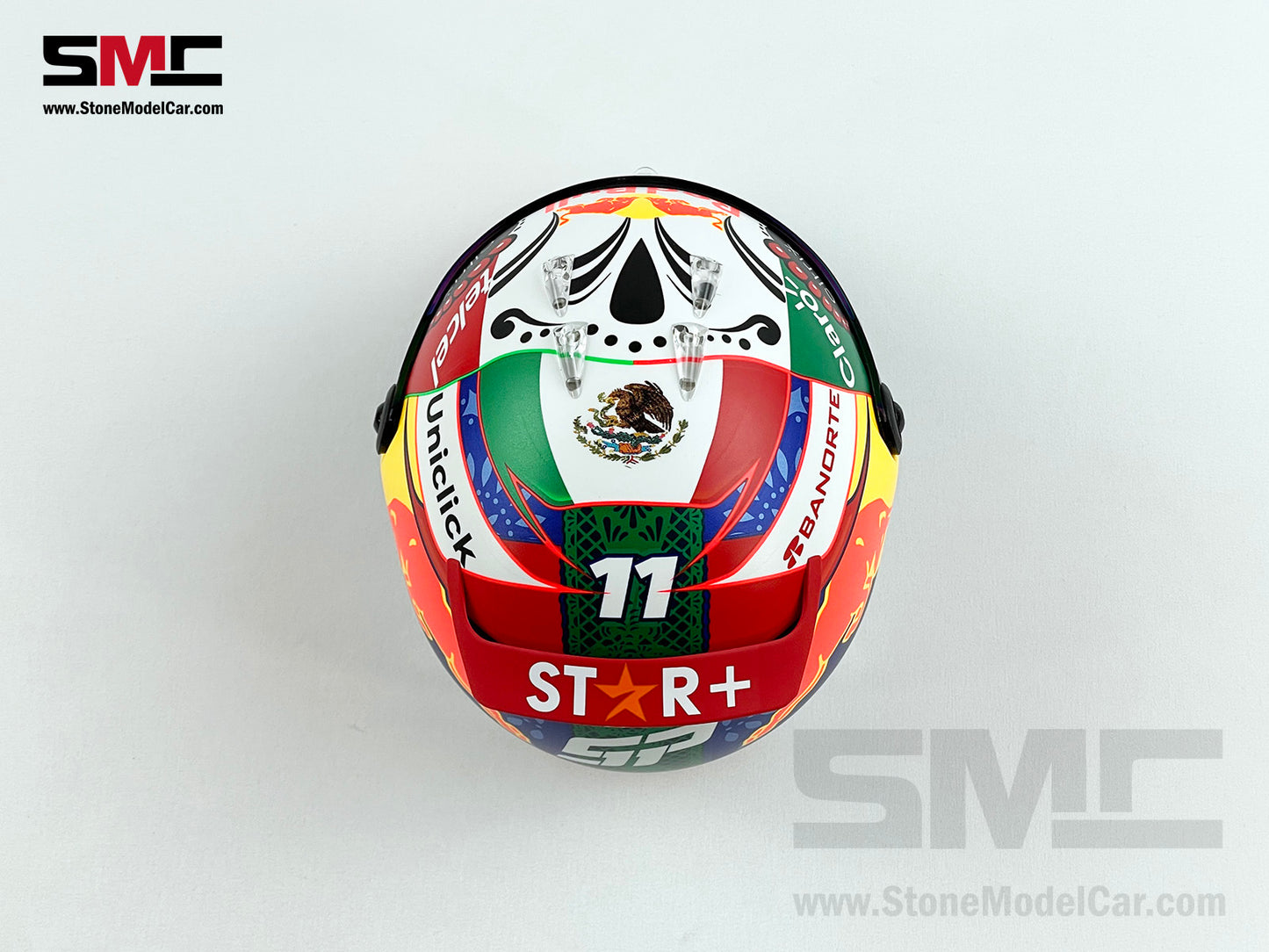 Red Bull F1 RB18 #11 Sergio Perez Mexico GP Podium 2022 Schuberth 1:2 Helmet