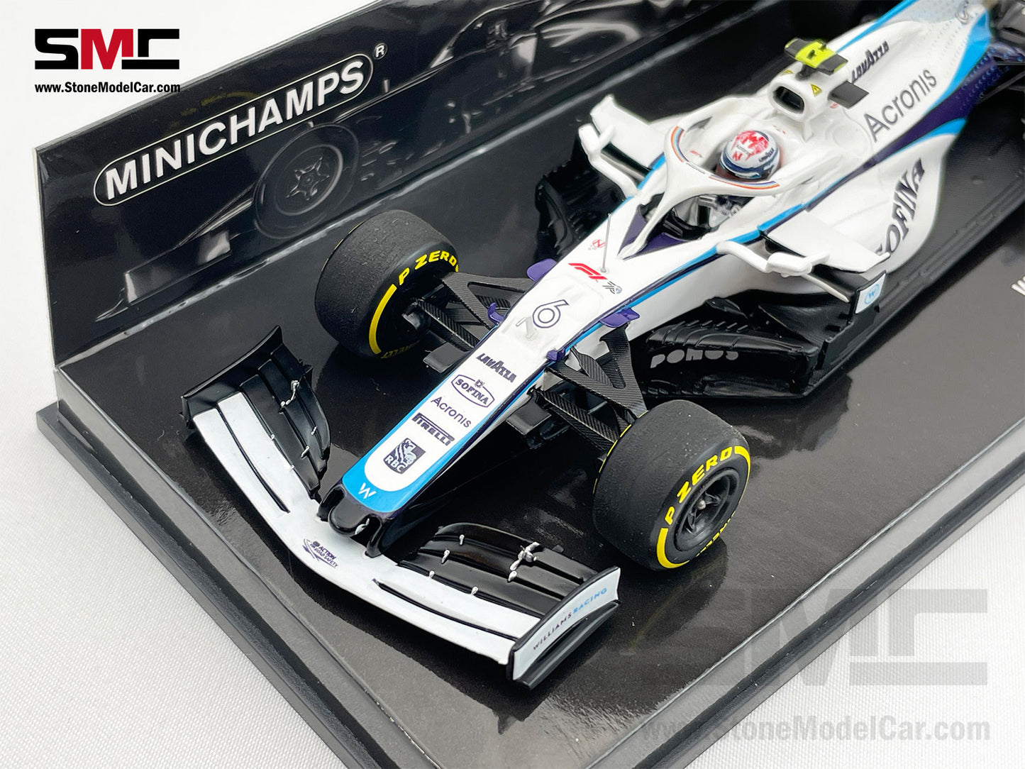Williams F1 FW43 #6 Nicholas Latifi Hungary GP 2020 1:43 MINICHAMPS 417200106