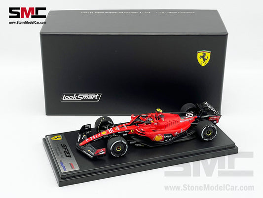 Ferrari F1 SF-23 #55 Carlos Sainz 4th Bahrain GP 2023 LookSmart 1:43 LSF1052