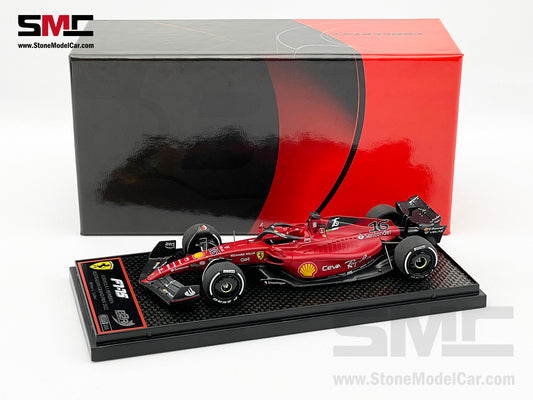 2022 F1 Ferrari F1-75 #16 Charles Leclerc Australia GP Career 1st Grand Slam BBR 1:43