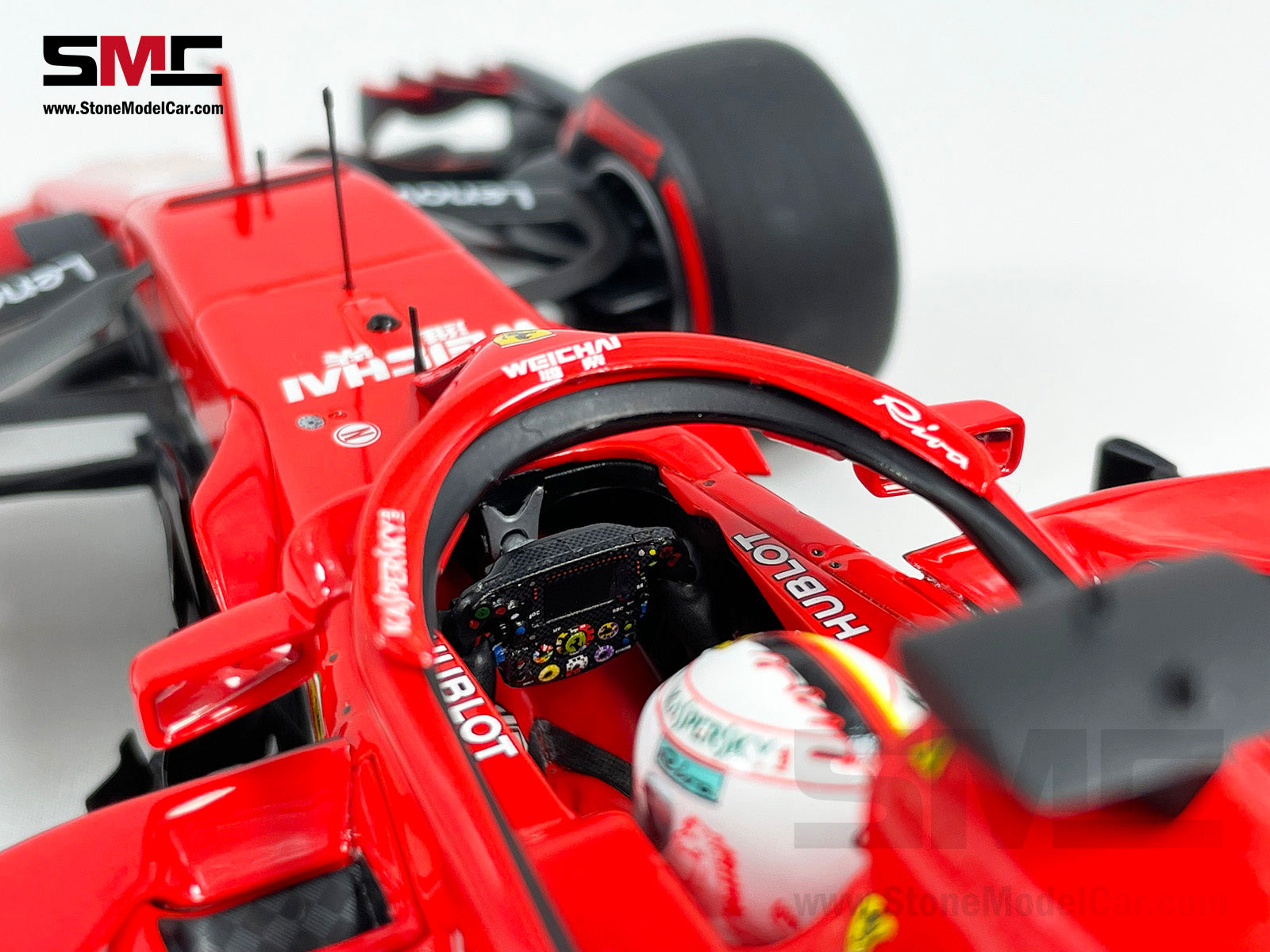 Ferrari F1 SF71H #5 Sebastian Vettel Canada 2018 50th Win 1:18 BBR  BBR181805CAN