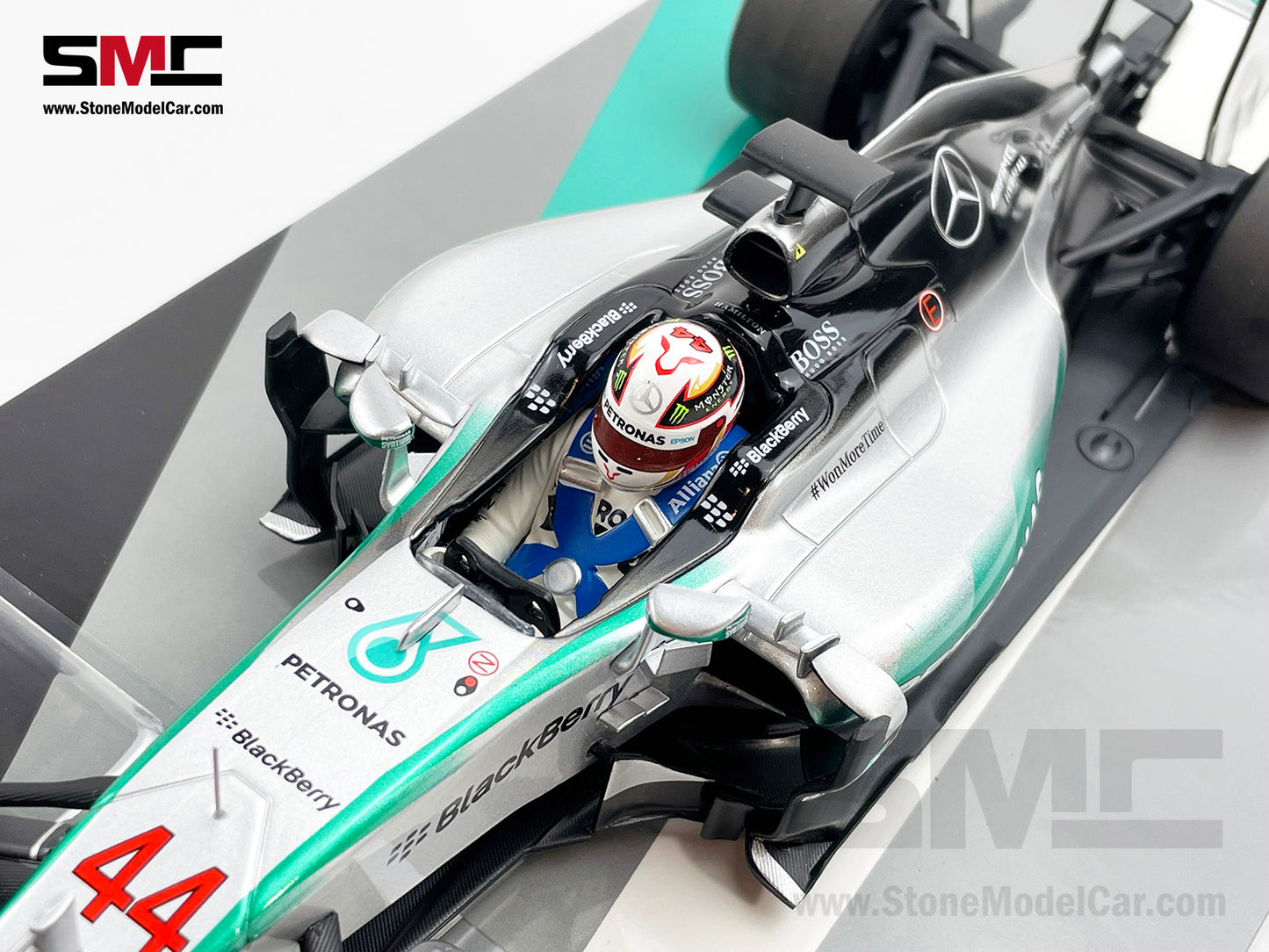 2015 3x World Champion Mercedes AMG F1 W06 #44 Lewis Hamilton US GP USA 1:18 MINICHAMPS