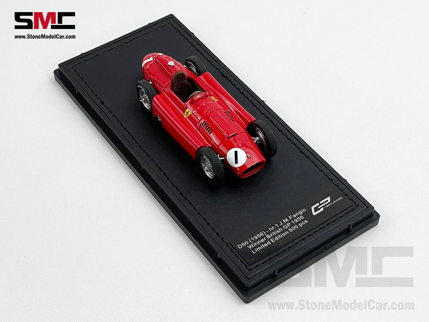 Ferrari F1 D50 Juan Manuel Fangio British 1956 World Champion 1:43 GP REPLICAS