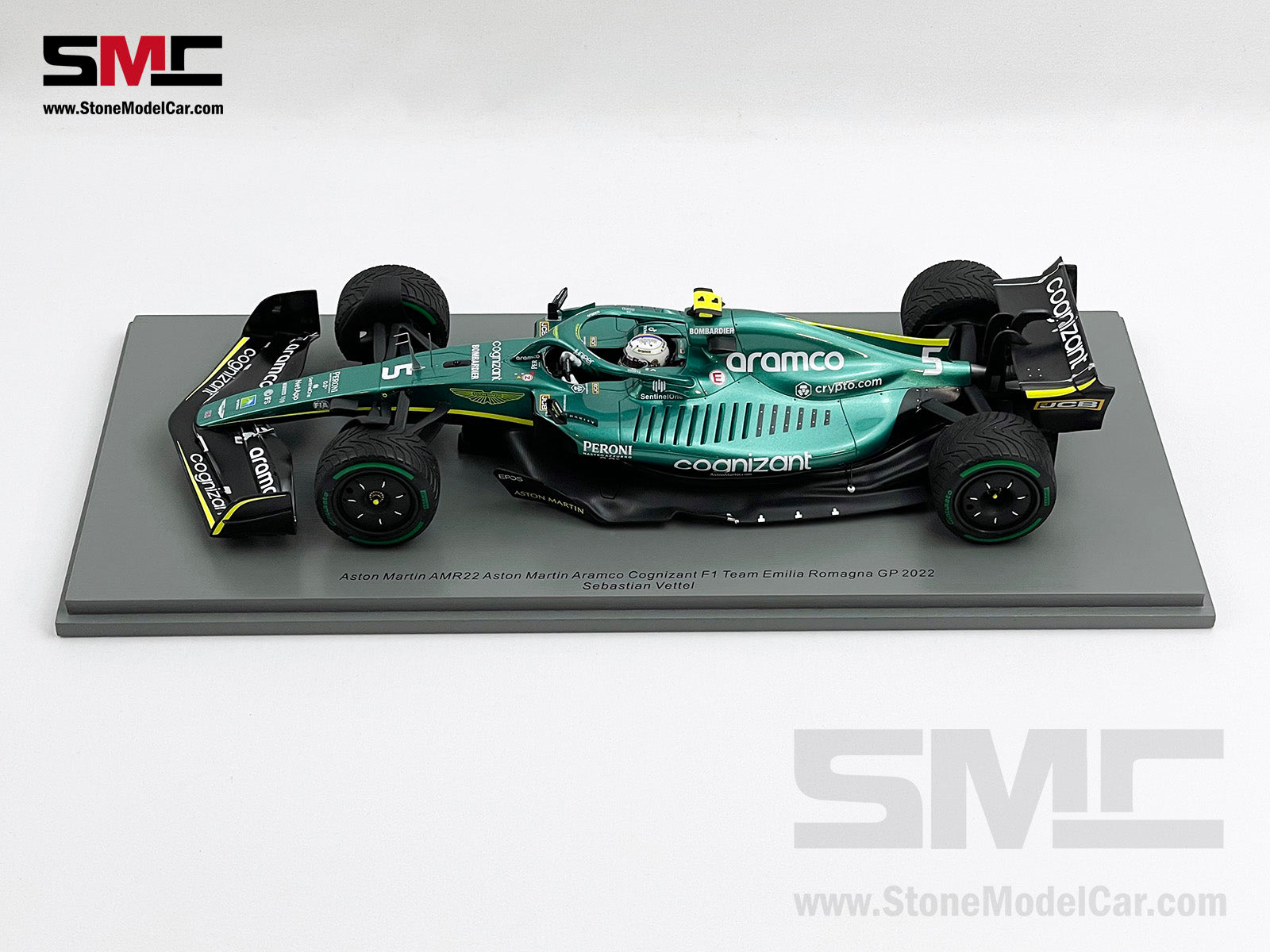 Aston Martin F1 AMR22 #5 Sebastian Vettel Emilia Romagna 2022 1:18 Spark  18S760