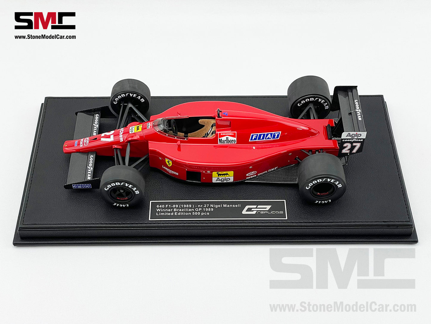 Ferrari F1 640 F1-89 #27 Nigel Mansell Brazil GP Winner 1989 GP Replicas 1:18 GP144A