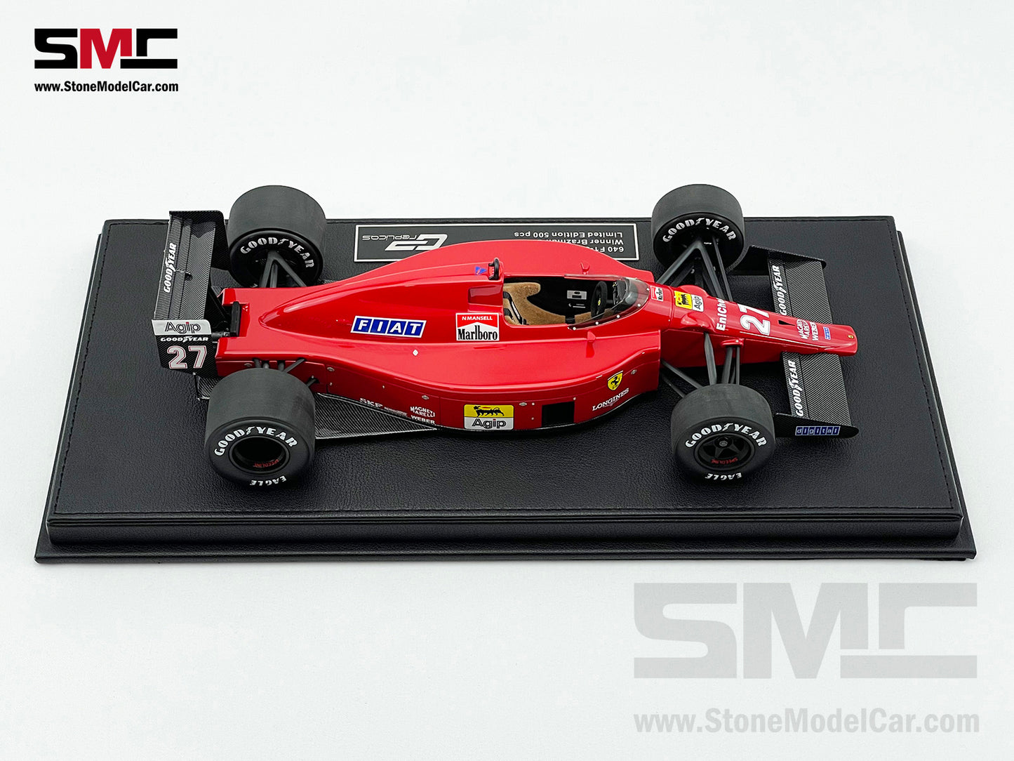 Ferrari F1 640 F1-89 #27 Nigel Mansell Brazil GP Winner 1989 GP Replicas 1:18 GP144A