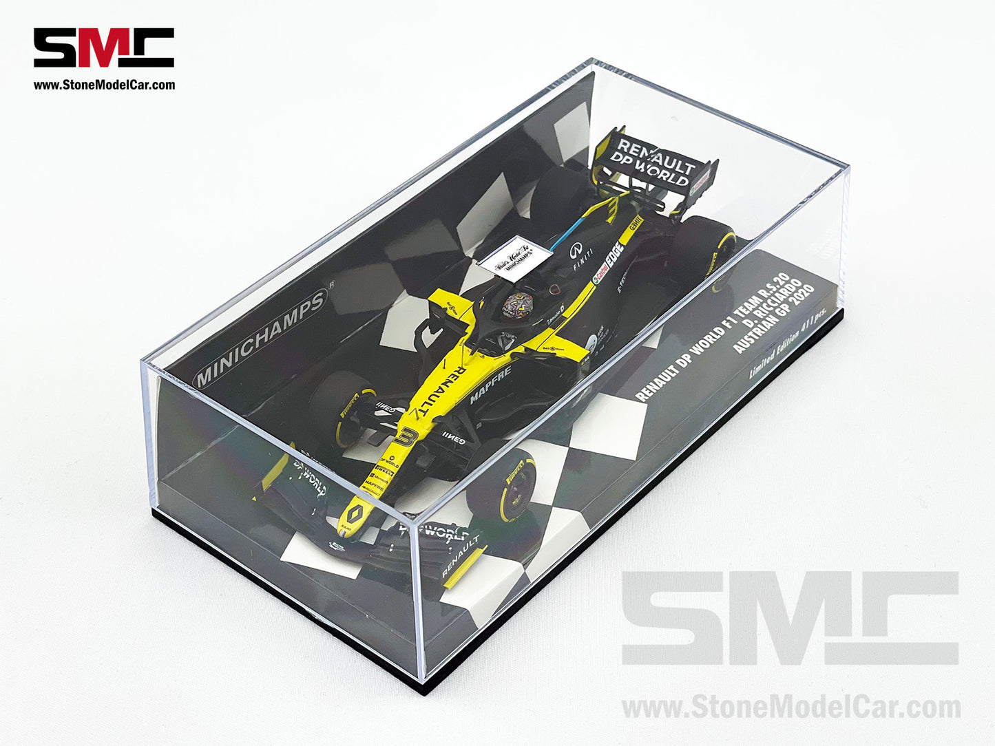 Renault DP World F1 R.S.20 #3 Daniel Ricciardo Austria GP 2020 1:43 MINICHAMPS