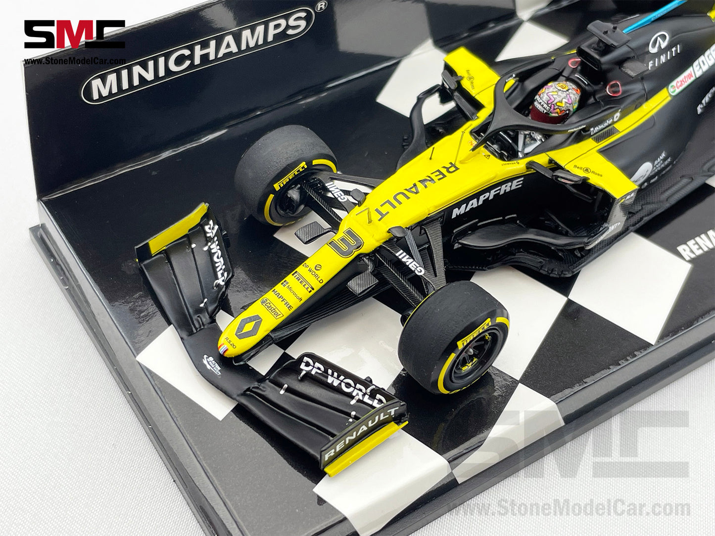 Renault DP World F1 R.S.20 #3 Daniel Ricciardo Austria GP 2020 1:43 MINICHAMPS