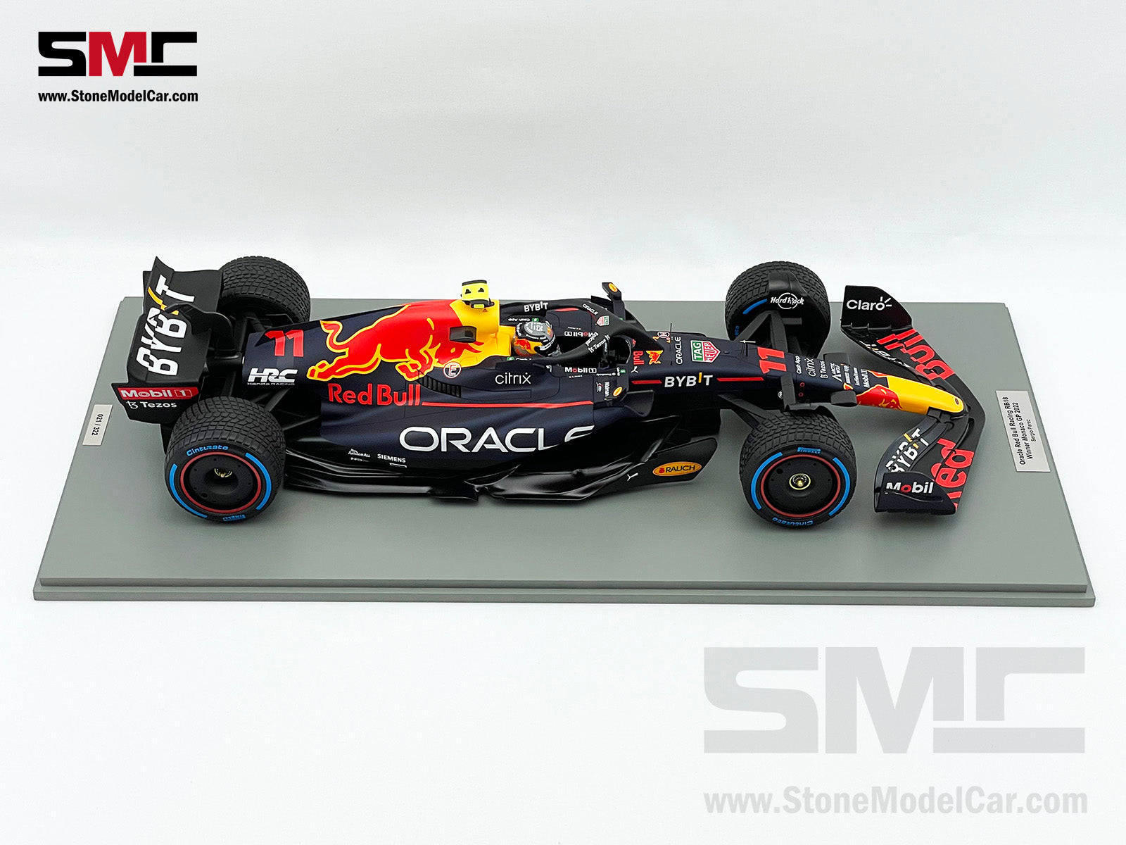 1:12 Spark Red Bull F1 RB18 #11 Sergio Perez Monaco GP Winner 2022 