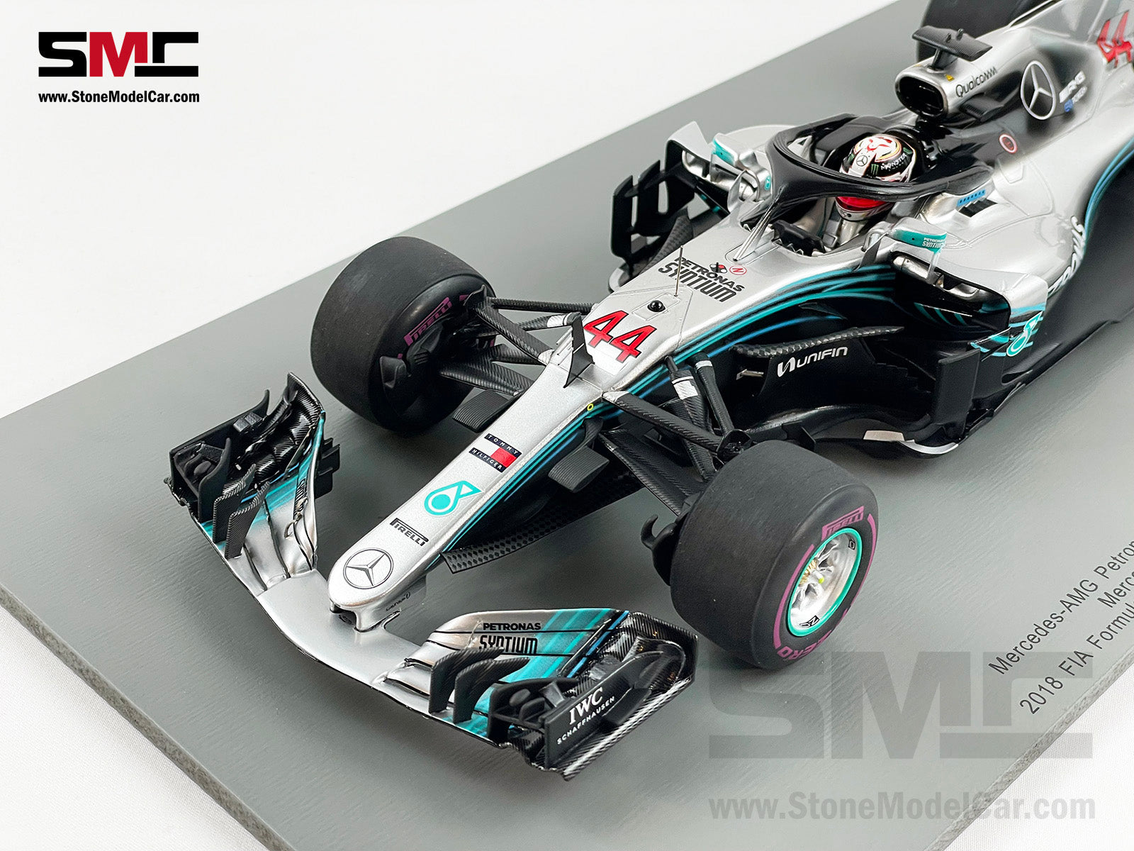 2018 5x World Champion Mercedes F1 W09 #44 Lewis Hamilton Mexico GP 1: –  Stone Model