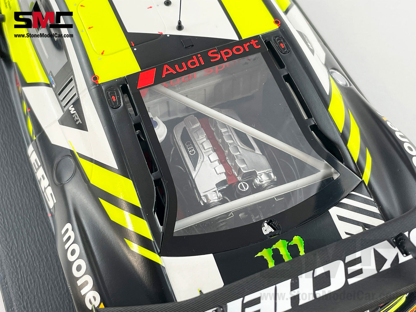 Audi Team WRT R8 LMS GT3 #46 Valentino Rossi 24h Spa 2022 1:18 Spark Limited