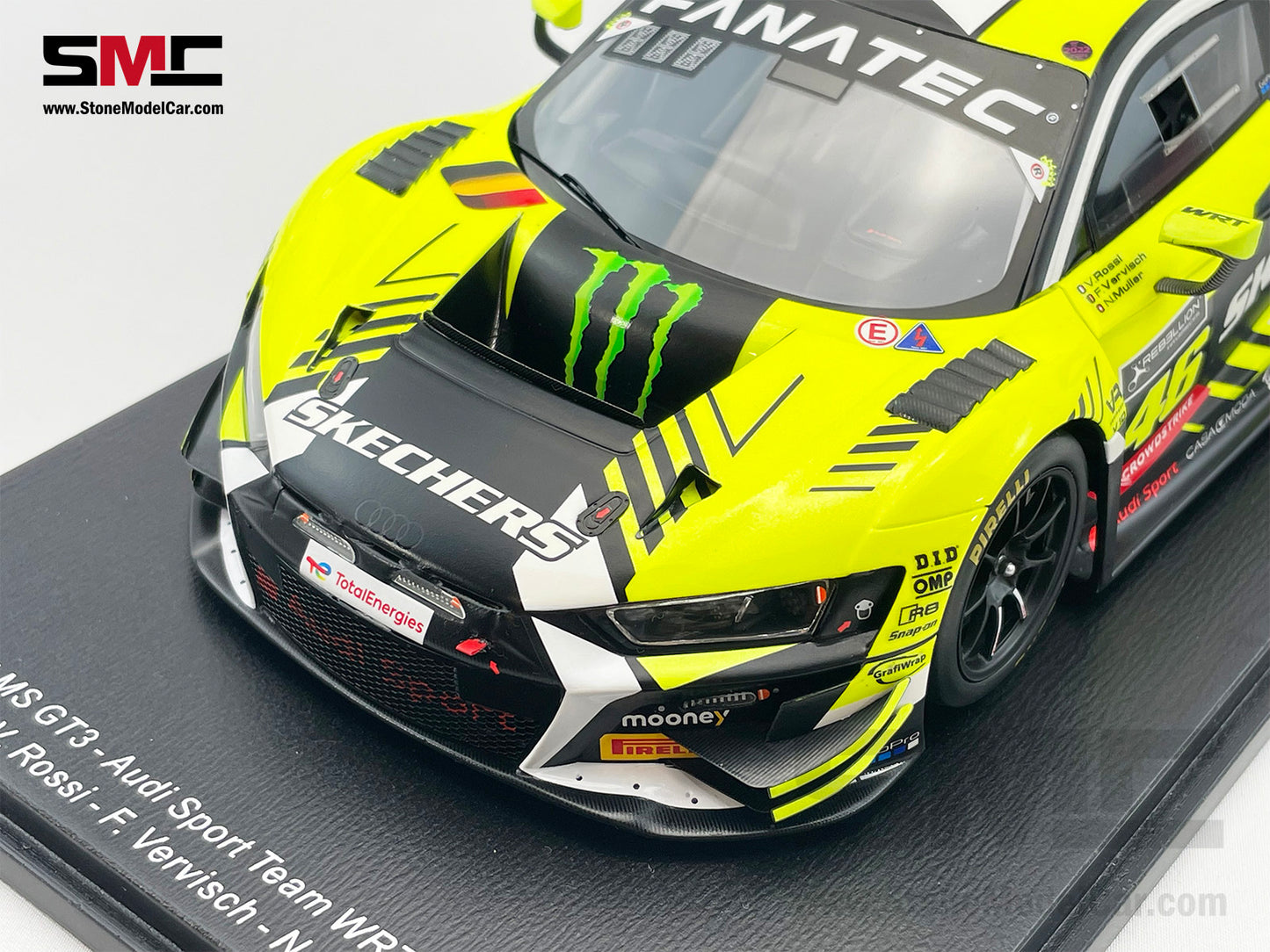 Audi Team WRT R8 LMS GT3 #46 Valentino Rossi 24h Spa 2022 1:18 Spark Limited