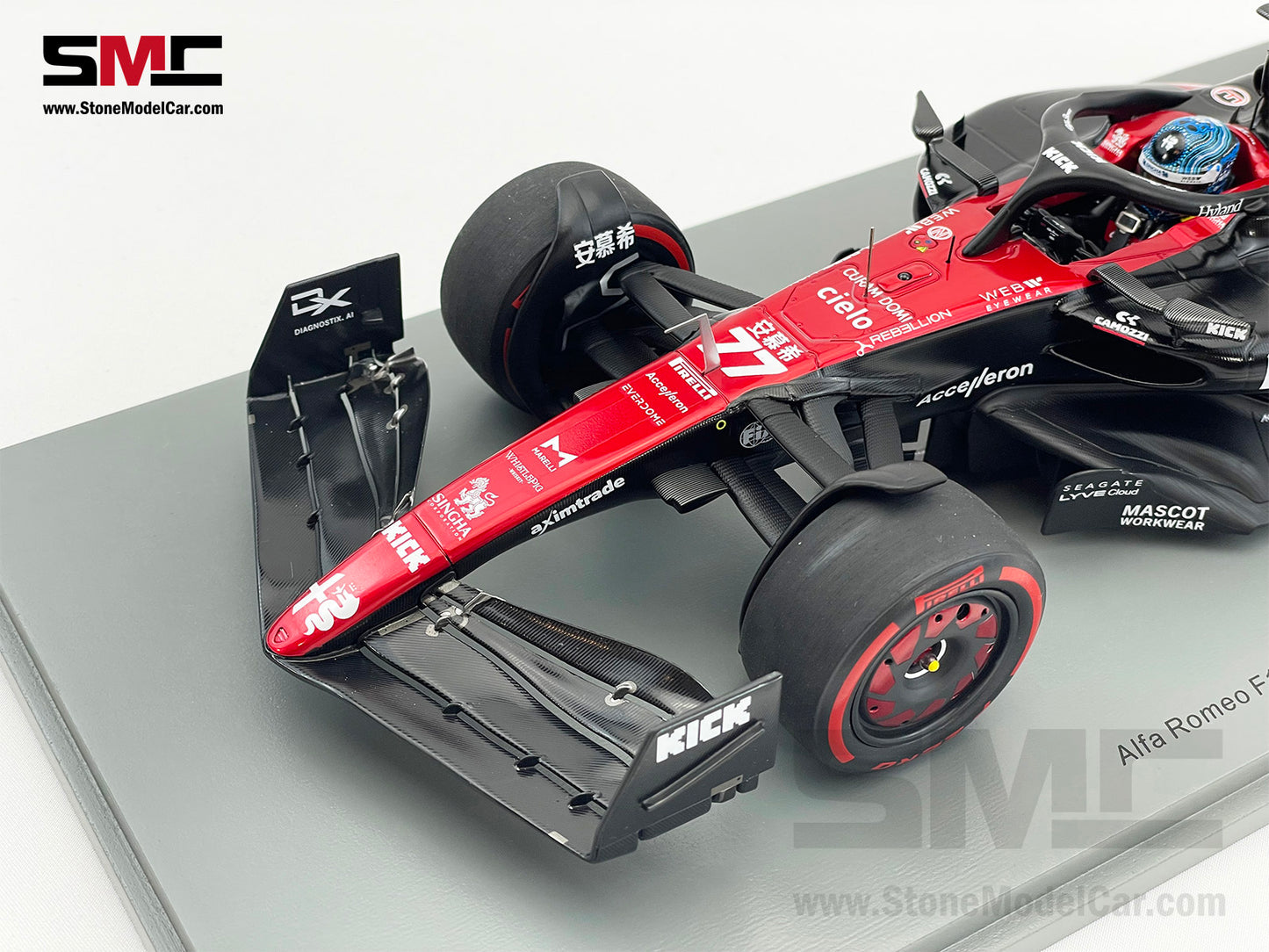 Alfa Romeo F1 C43 #77 Valtteri Bottas Australian GP 2023 Spark 1:18 18S878