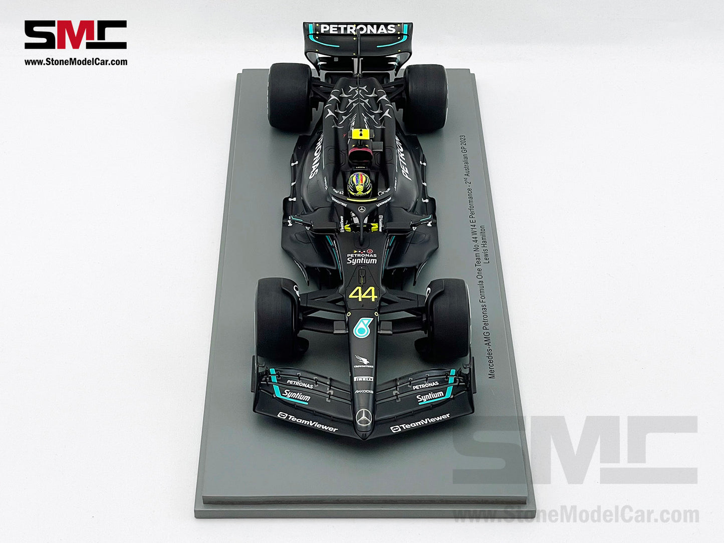 Mercedes F1 W14 #44 Lewis Hamilton 2nd Australian GP 2023 Spark 1:18 18S876