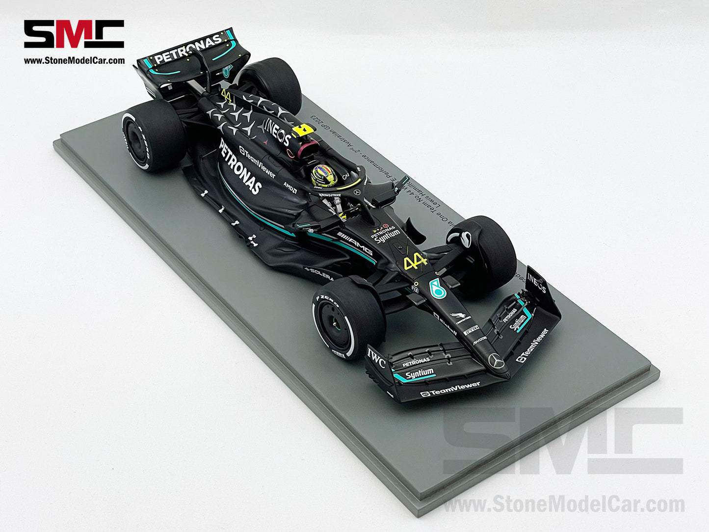 Mercedes F1 W14 #44 Lewis Hamilton 2nd Australian GP 2023 Spark 1:18 18S876