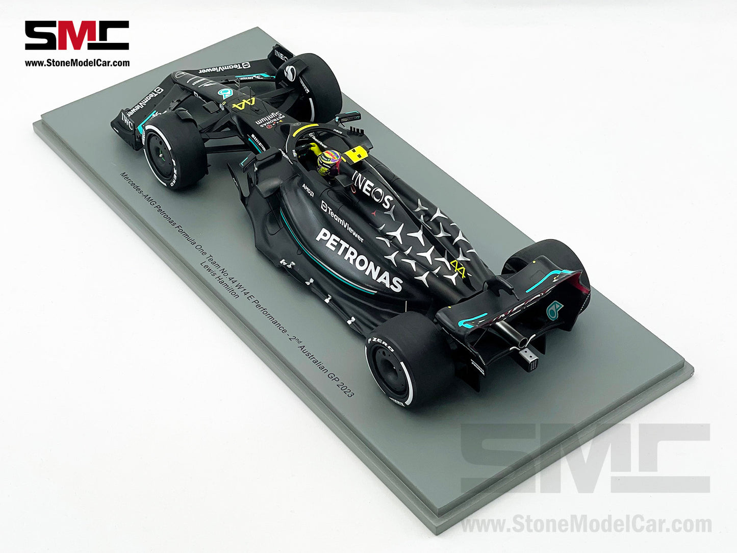 Mercedes F1 W14 #44 Lewis Hamilton 2nd Australian GP 2023 Spark 1:18 18S876