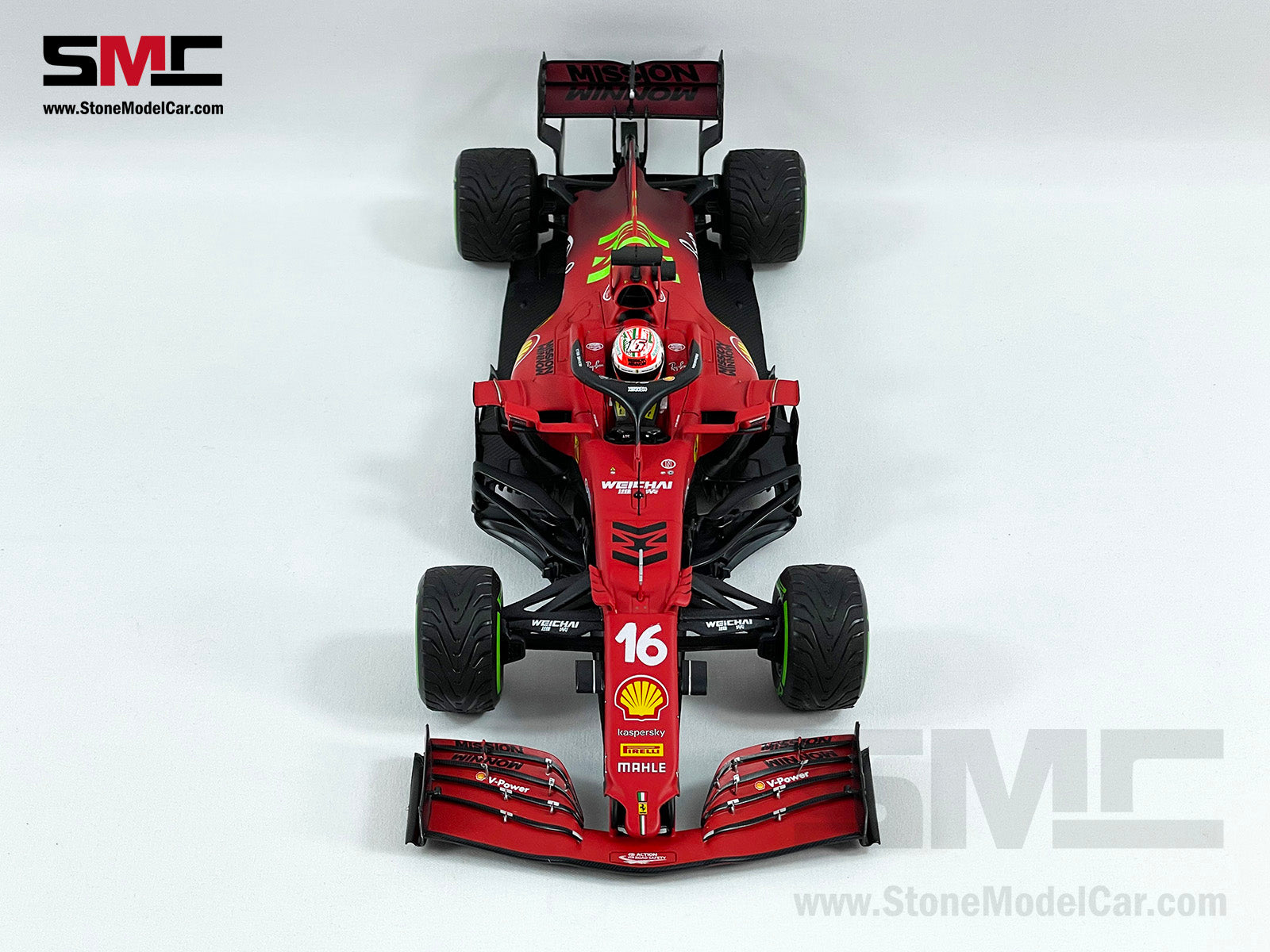 Ferrari F1 SF21 #16 Charles Leclerc Emilia Romagna GP 2021 1:18 BBR with MW  Decal