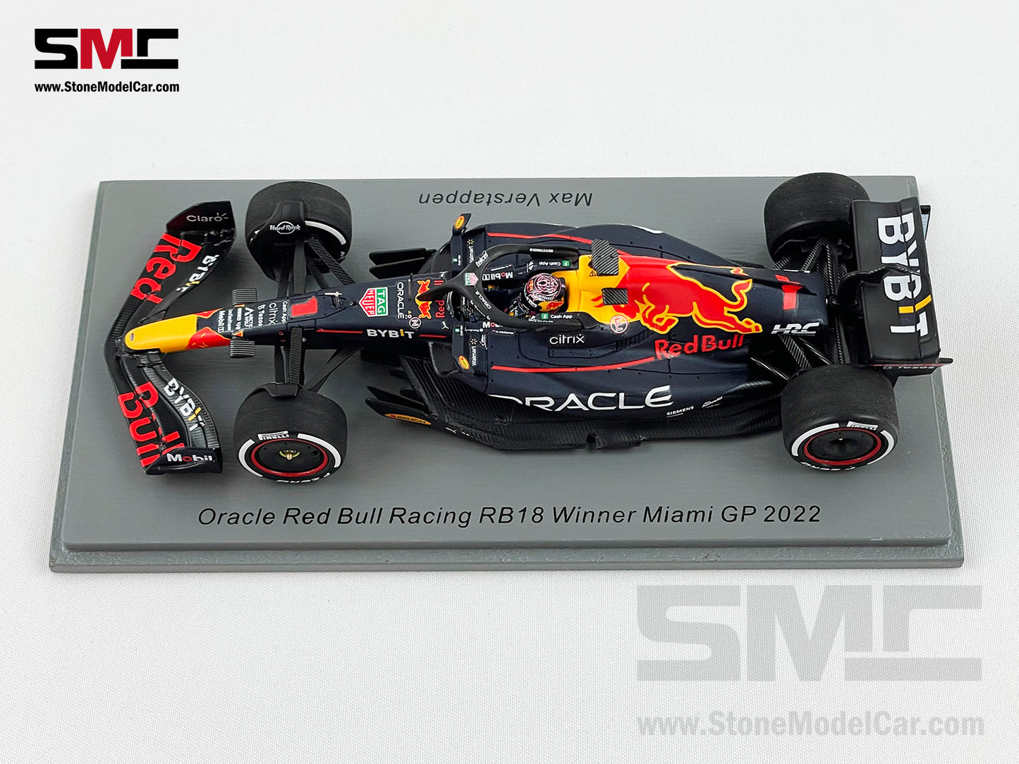 2022 World Champion Red Bull F1 RB18 #1 Max Verstappen US Miami 1:43 Spark S8534