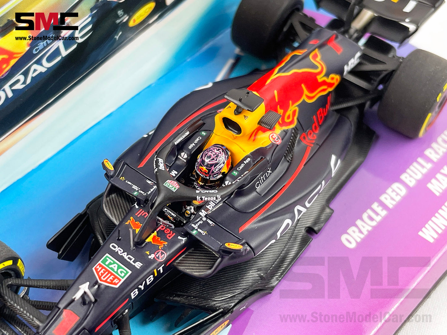 2022 World Champion Red Bull F1 RB18 Max Verstappen US Miami 1:43 MINICHAMPS